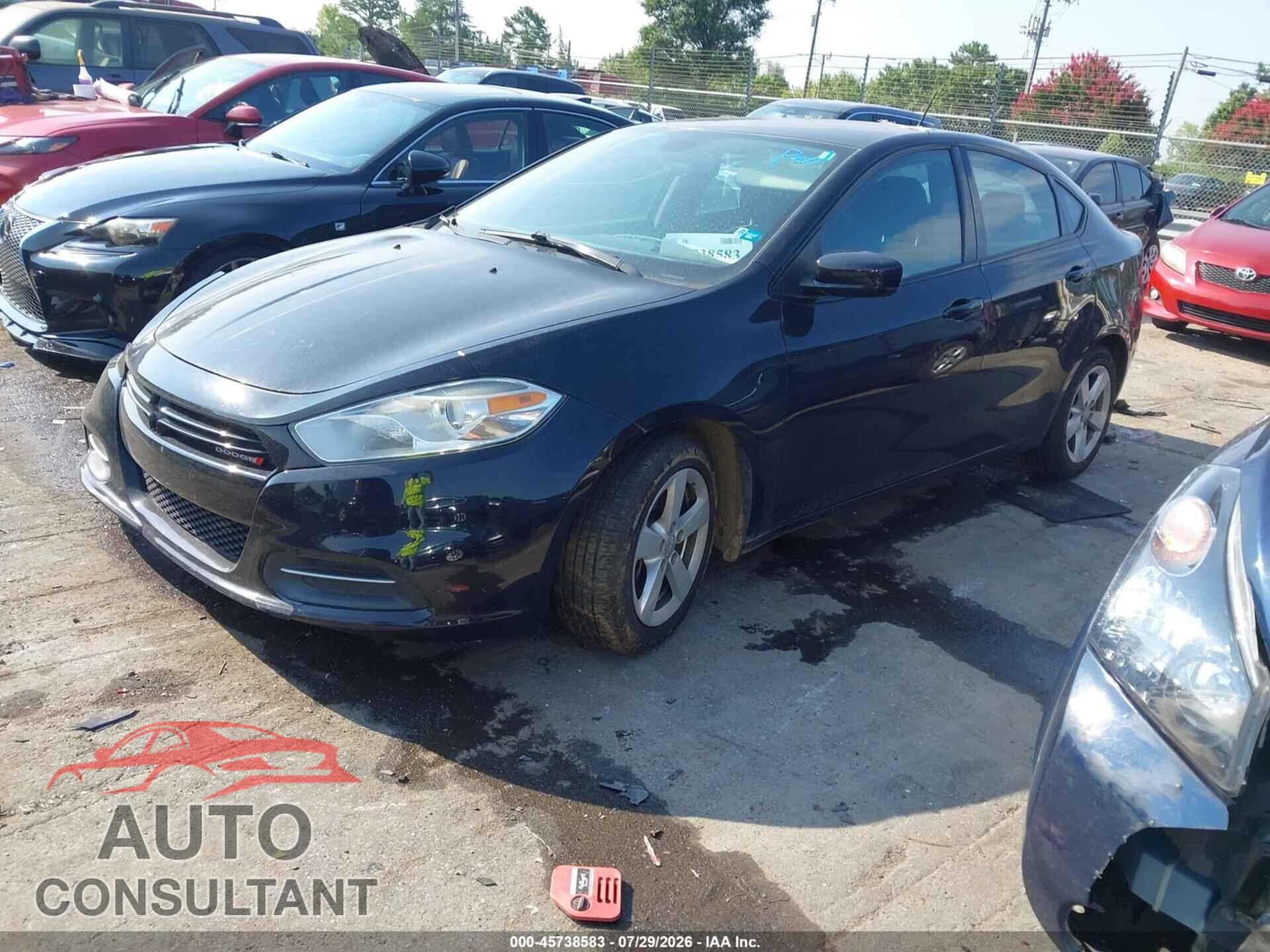 DODGE DART 2016 - 1C3CDFFA5GD819453