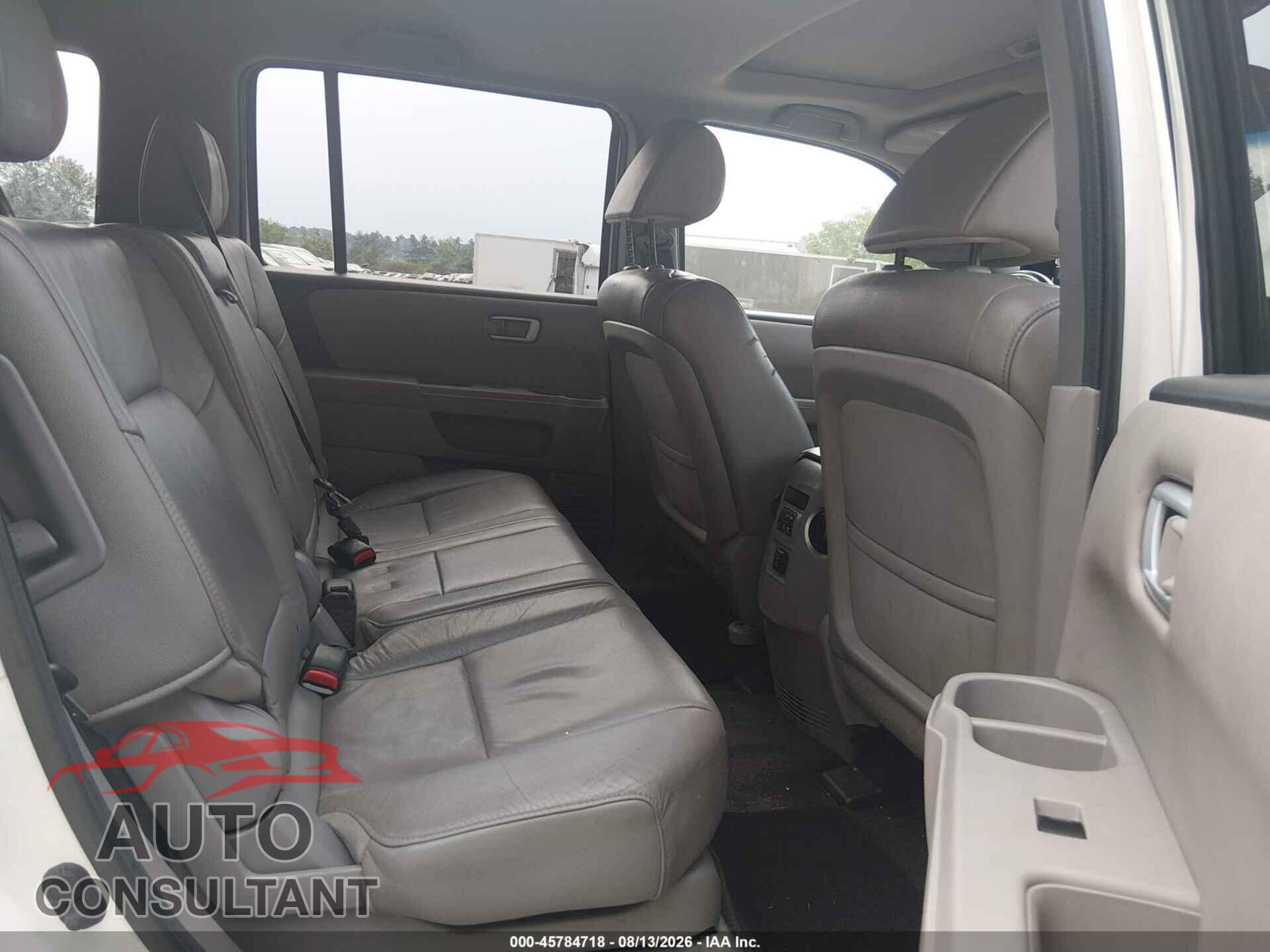 HONDA PILOT 2012 - 5FNYF4H56CB021353