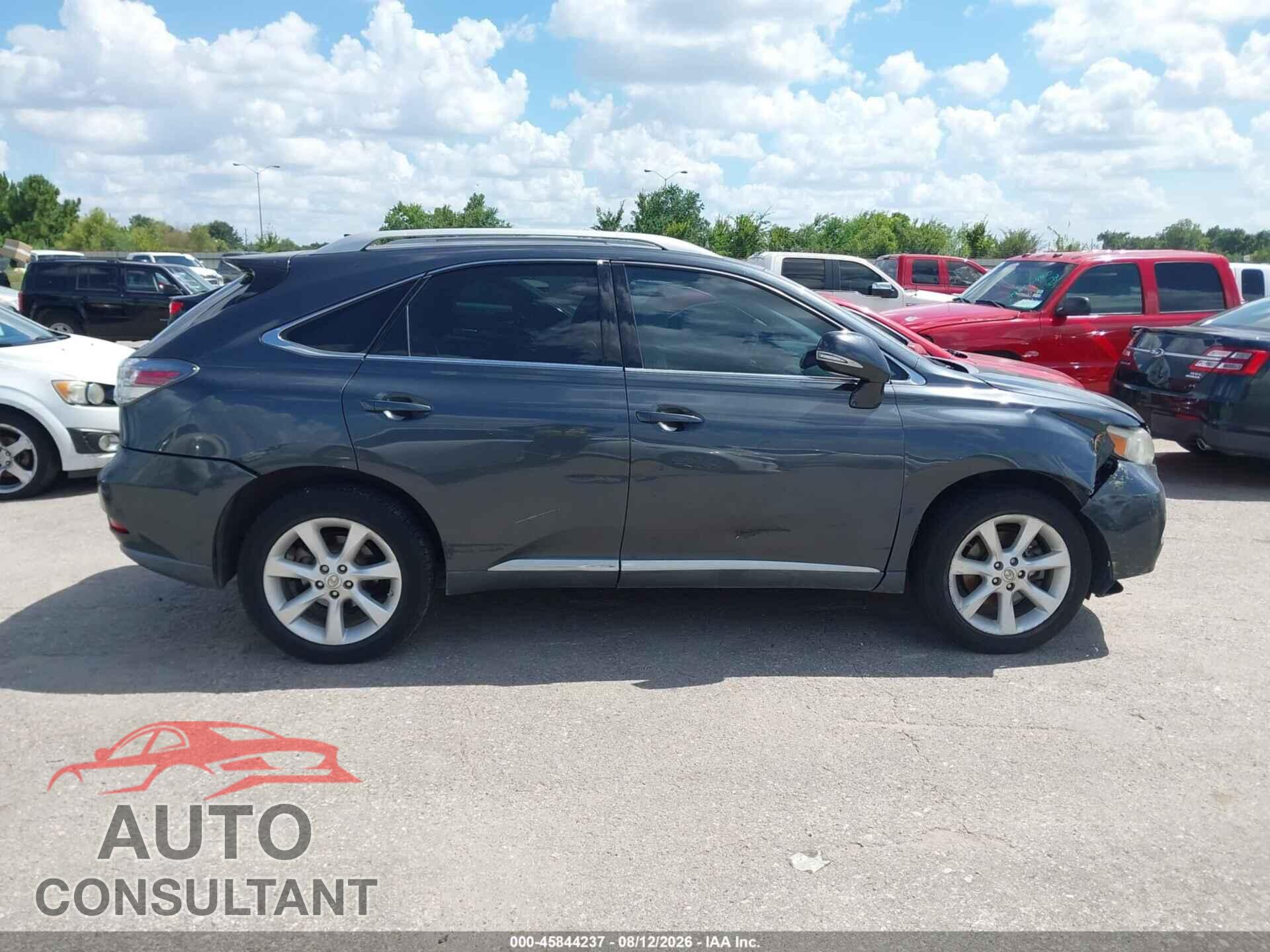 LEXUS RX 350 2011 - 2T2ZK1BA5BC044514