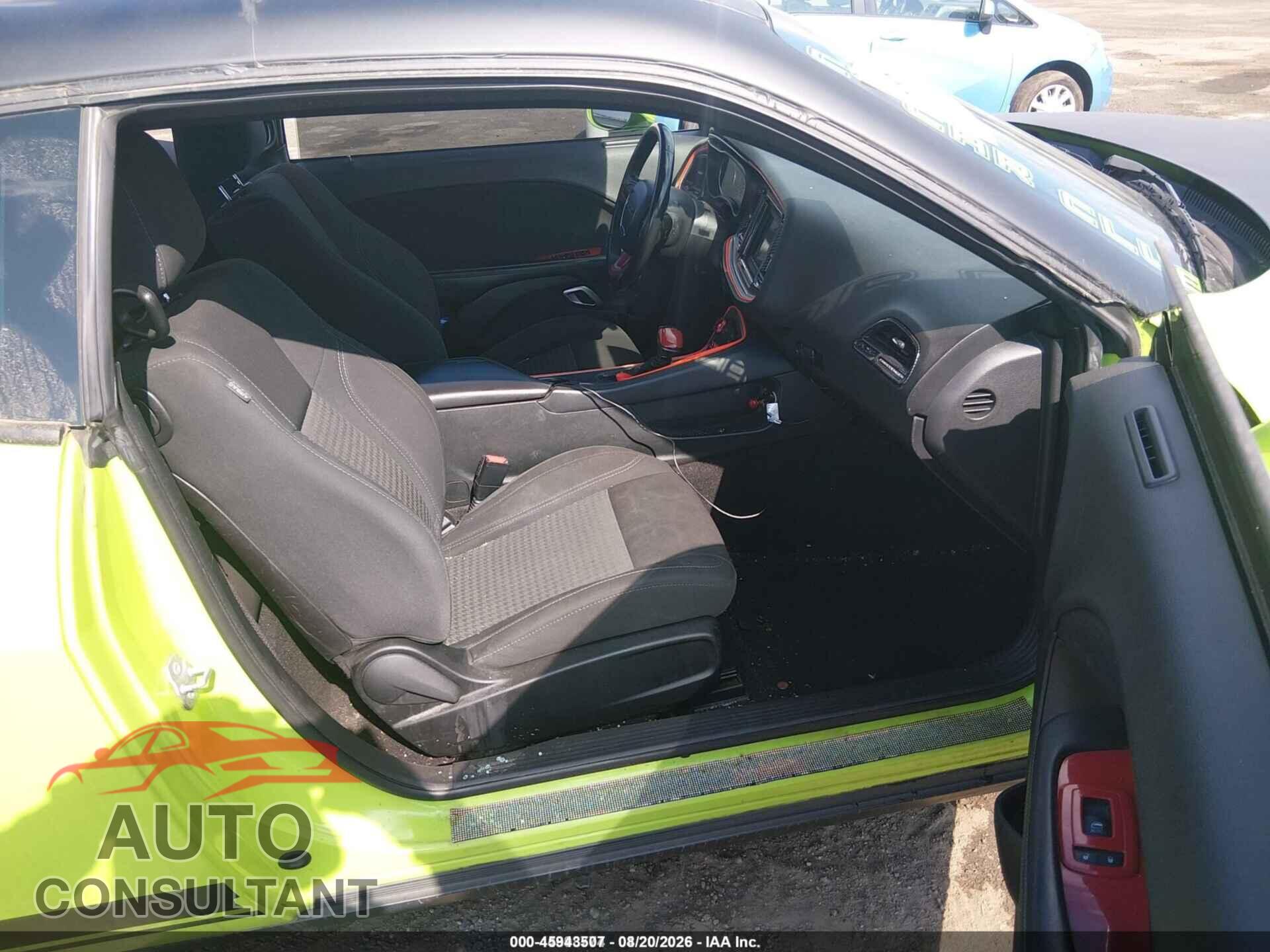 DODGE CHALLENGER 2019 - 2C3CDZAG2KH634608
