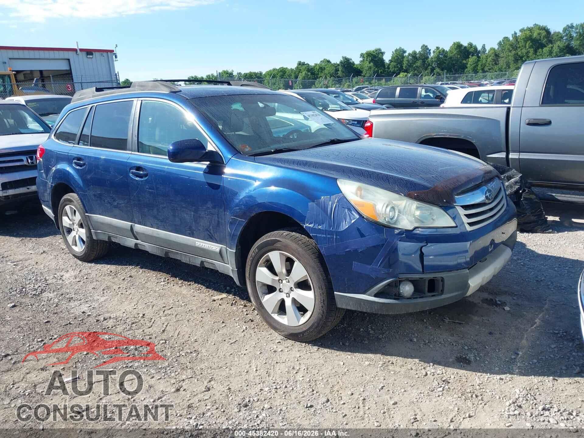 SUBARU OUTBACK 2010 - 4S4BRBJC7A3377973
