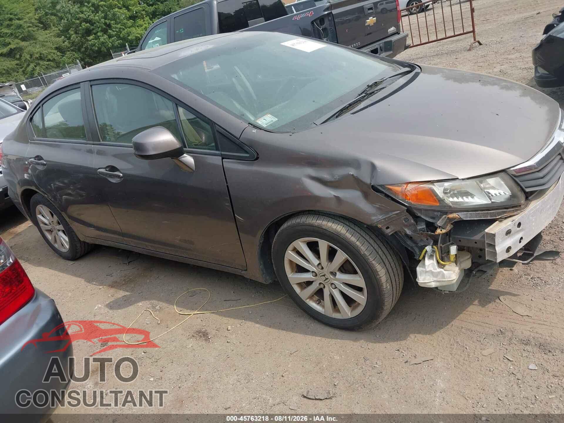 HONDA CIVIC 2012 - 2HGFB2F94CH545819
