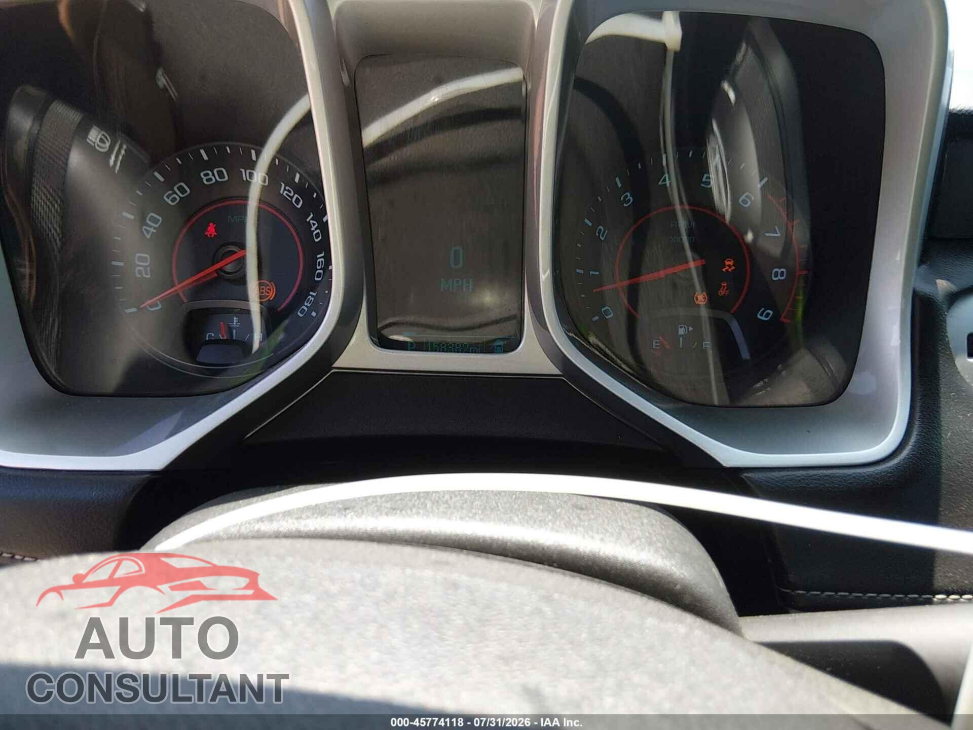 CHEVROLET CAMARO 2012 - 2G1FK1EJ5C9155335