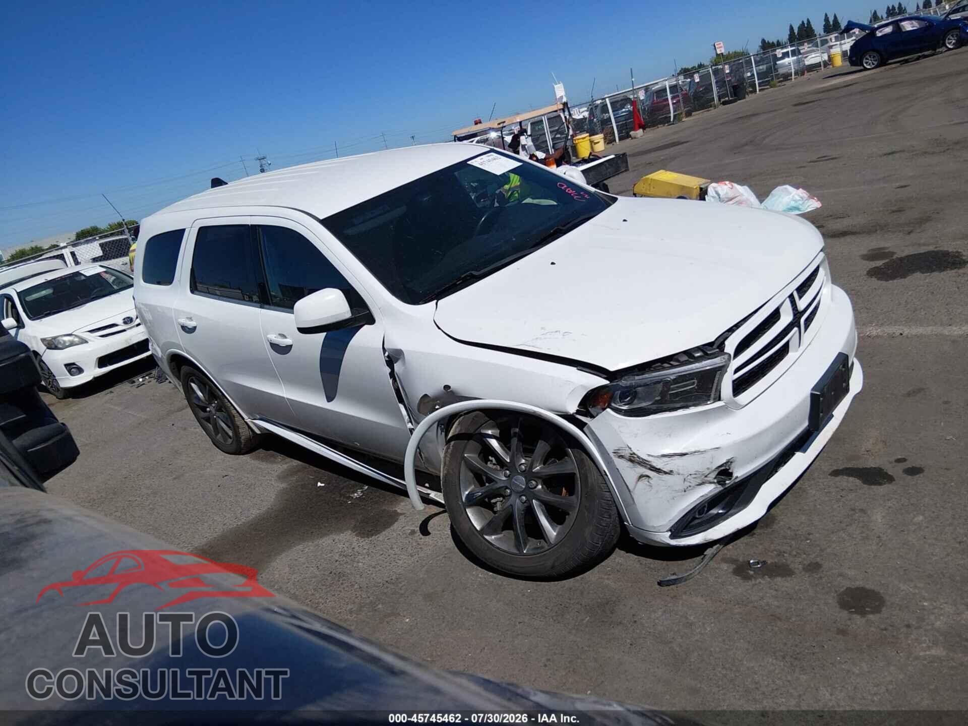 DODGE DURANGO 2014 - 1C4RDJAG0EC394408