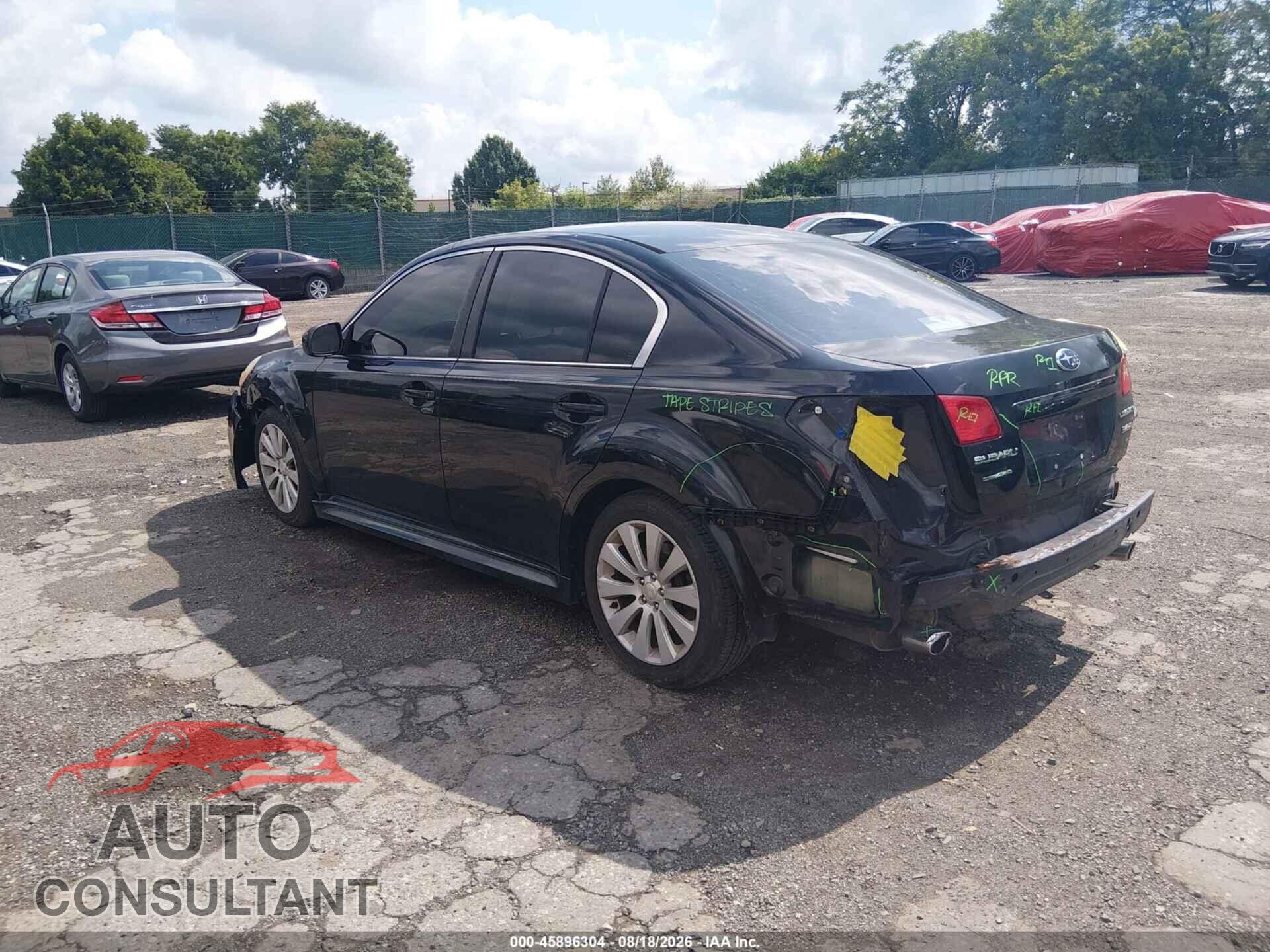 SUBARU LEGACY 2010 - 4S3BMDL60A2245701