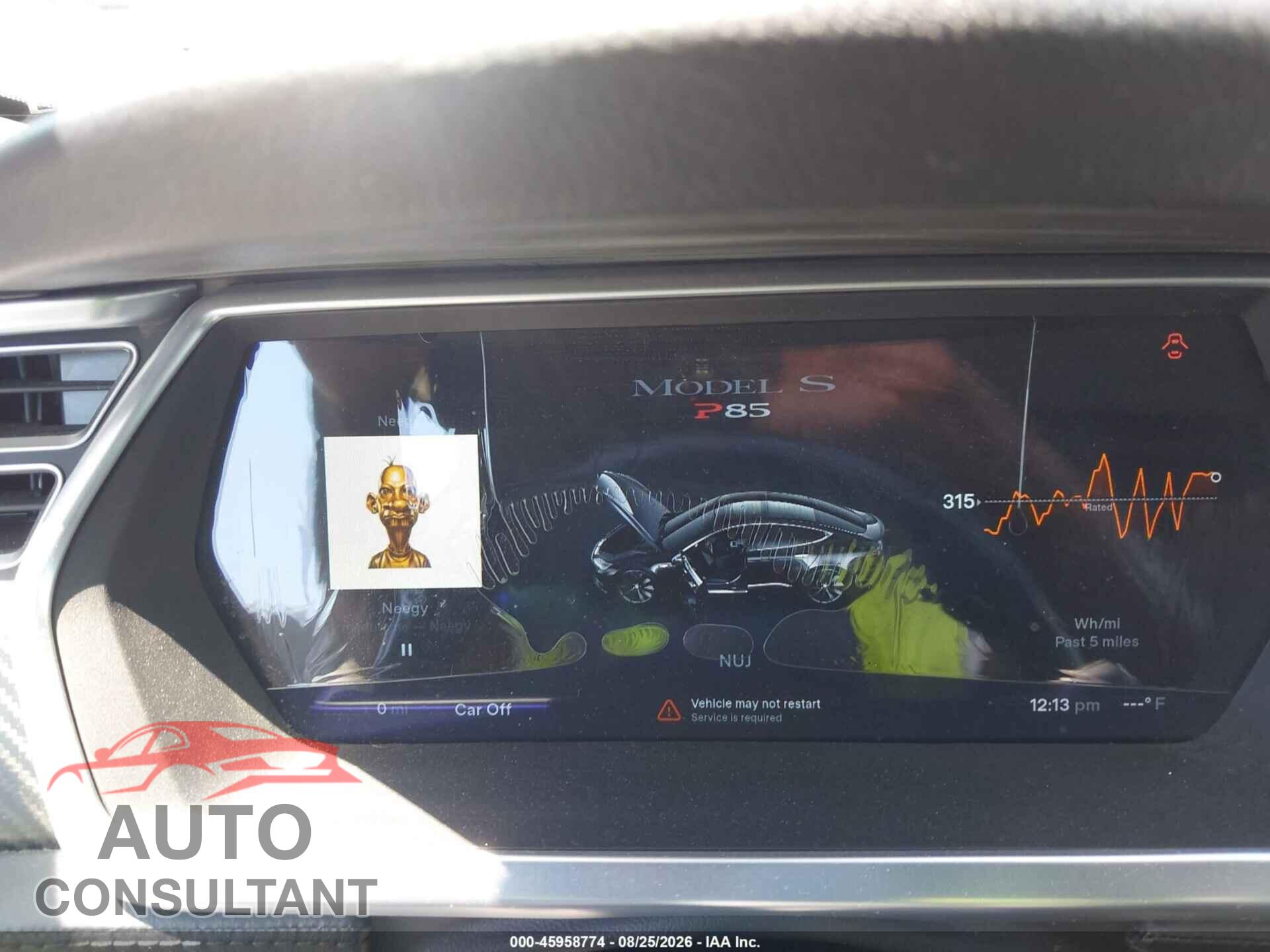 TESLA MODEL S 2013 - 5YJSA1DP3DFP13582