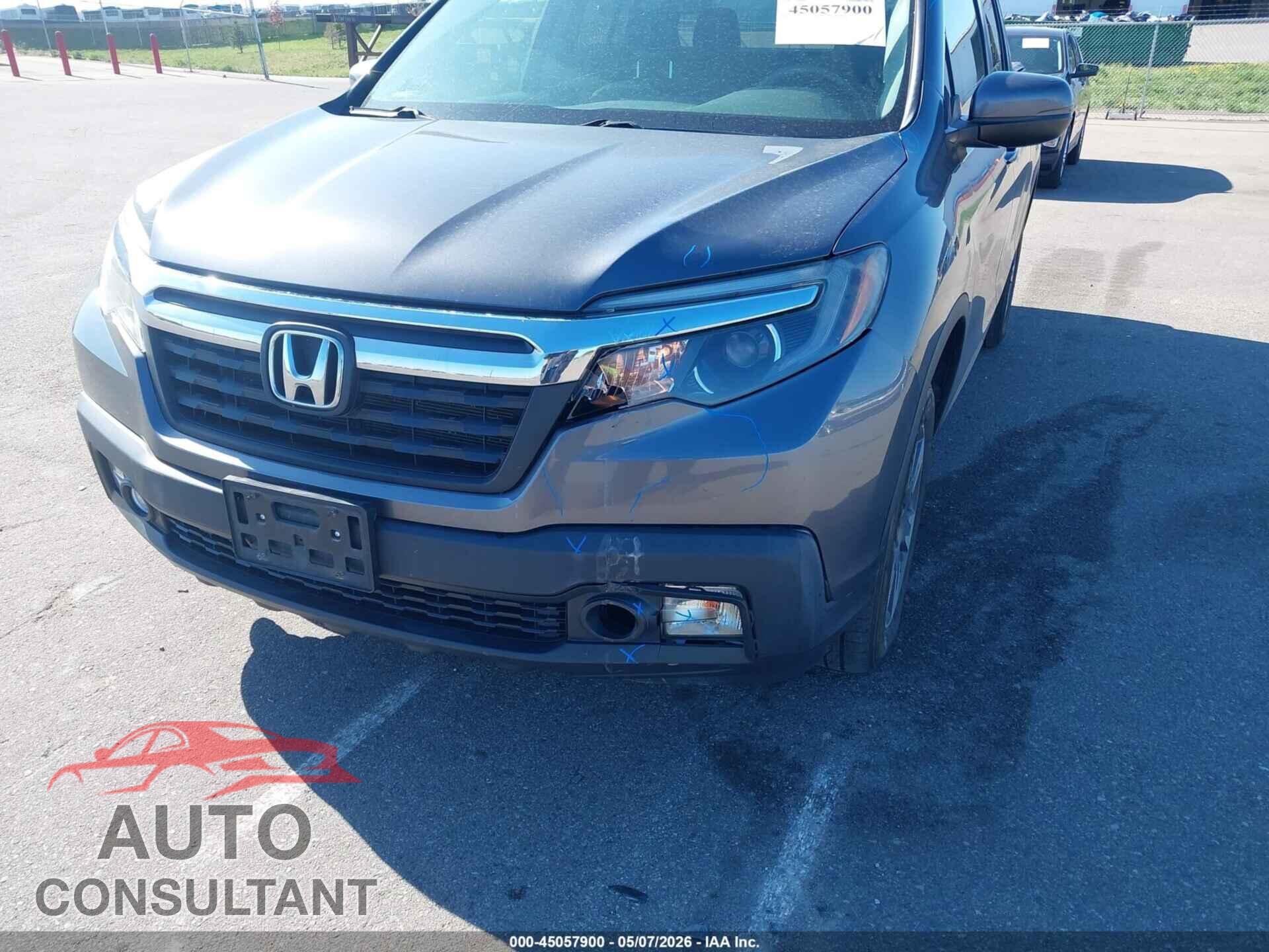 HONDA RIDGELINE 2017 - 5FPYK3F58HB026562