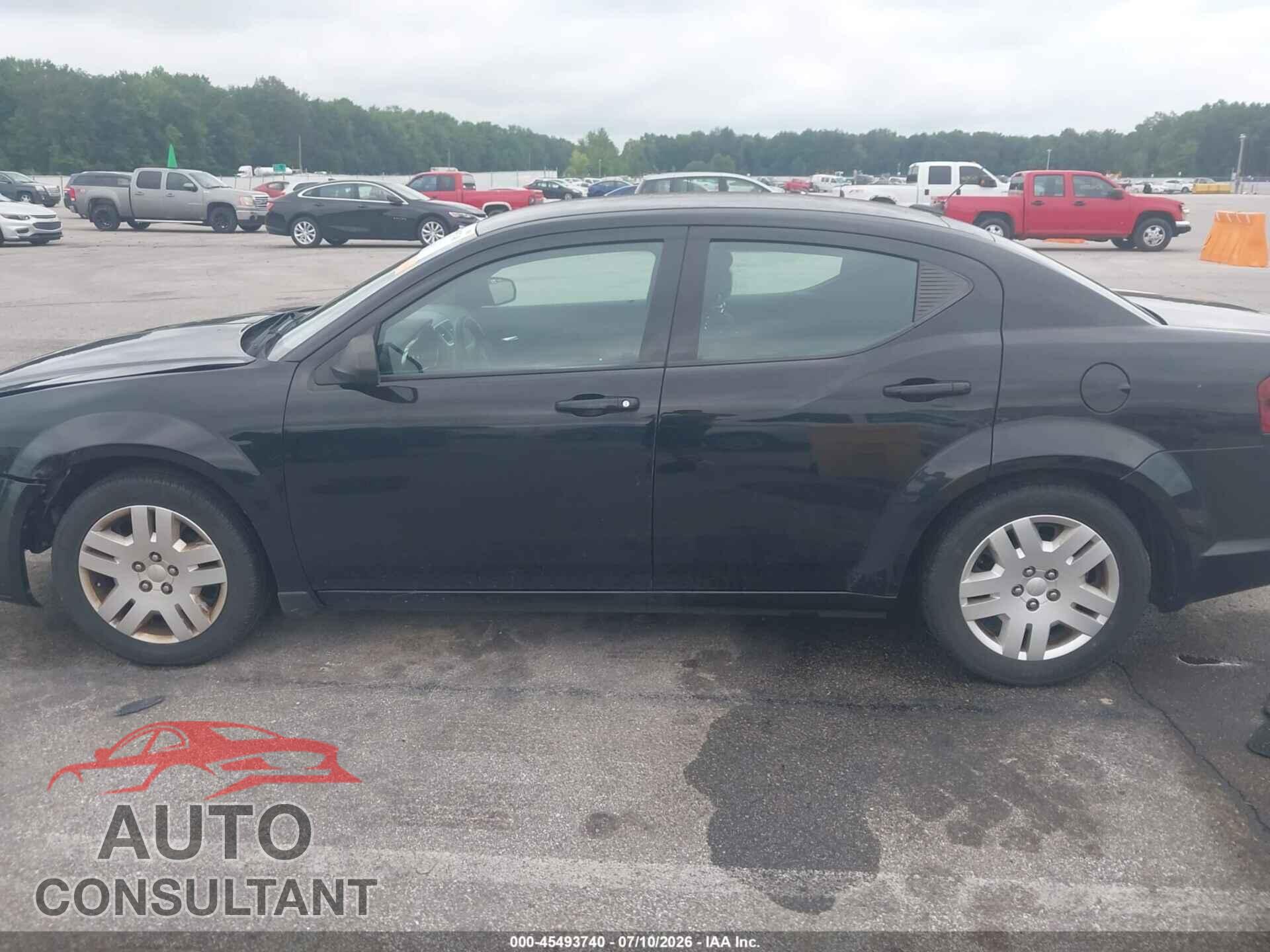 DODGE AVENGER 2013 - 1C3CDZAB4DN631594