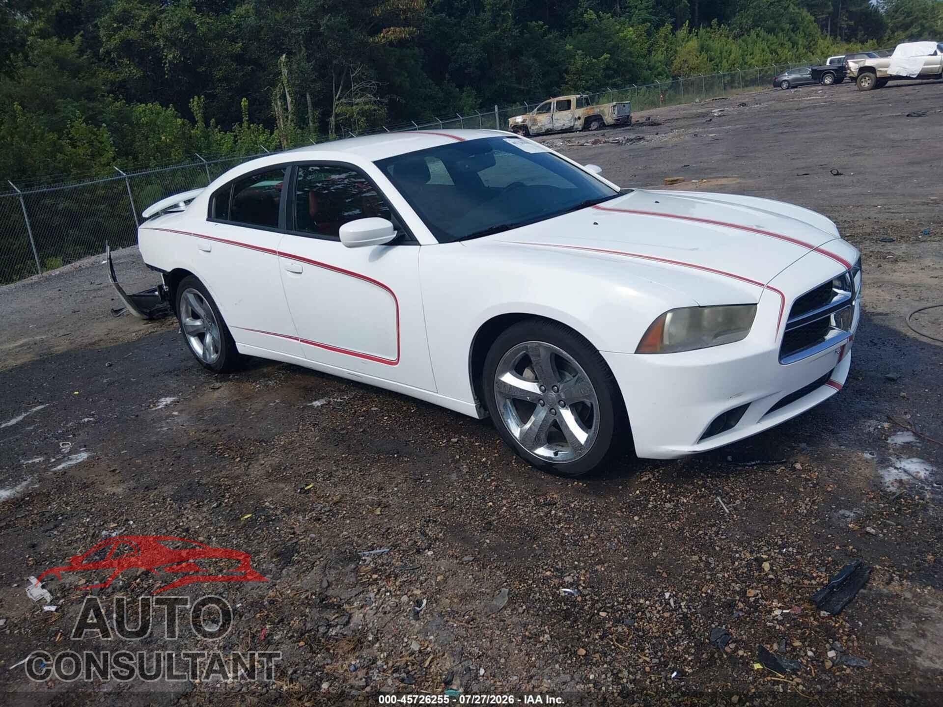 DODGE CHARGER 2012 - 2C3CDXHG5CH244601