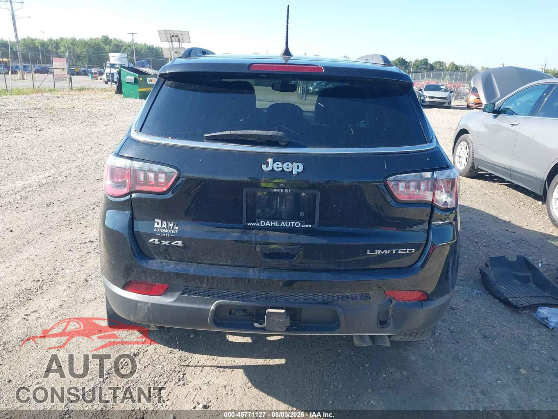 JEEP COMPASS 2019 - 3C4NJDCB7KT741937