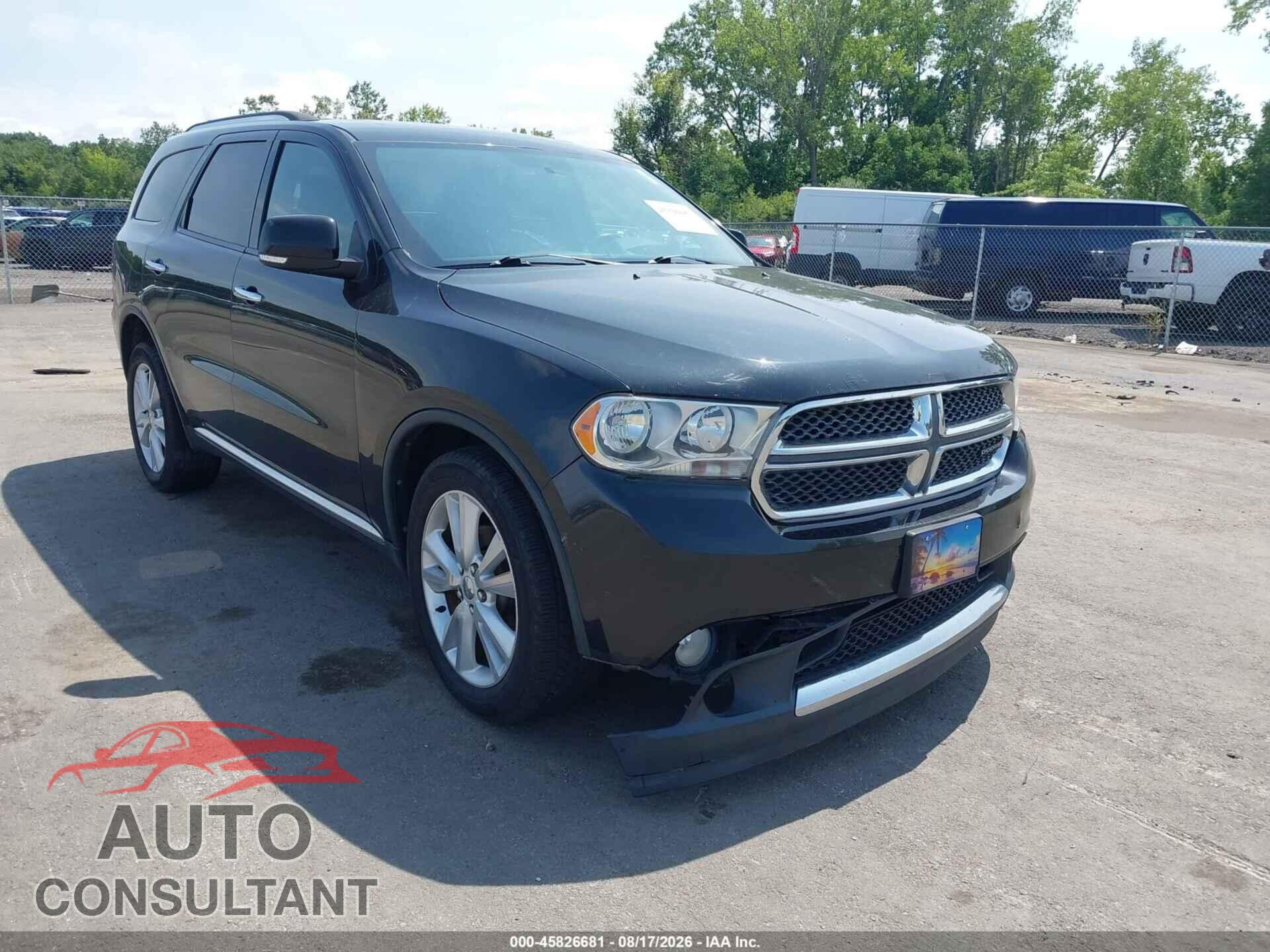 DODGE DURANGO 2013 - 1C4RDJDG5DC509580