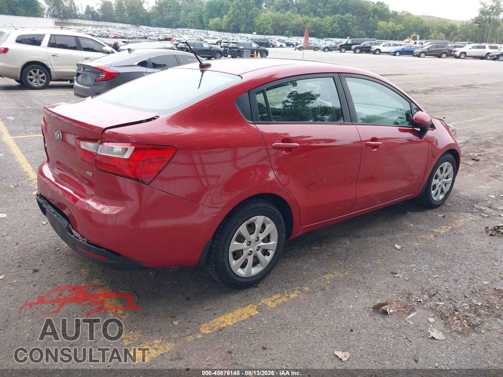 KIA RIO 2015 - KNADM4A39F6426570