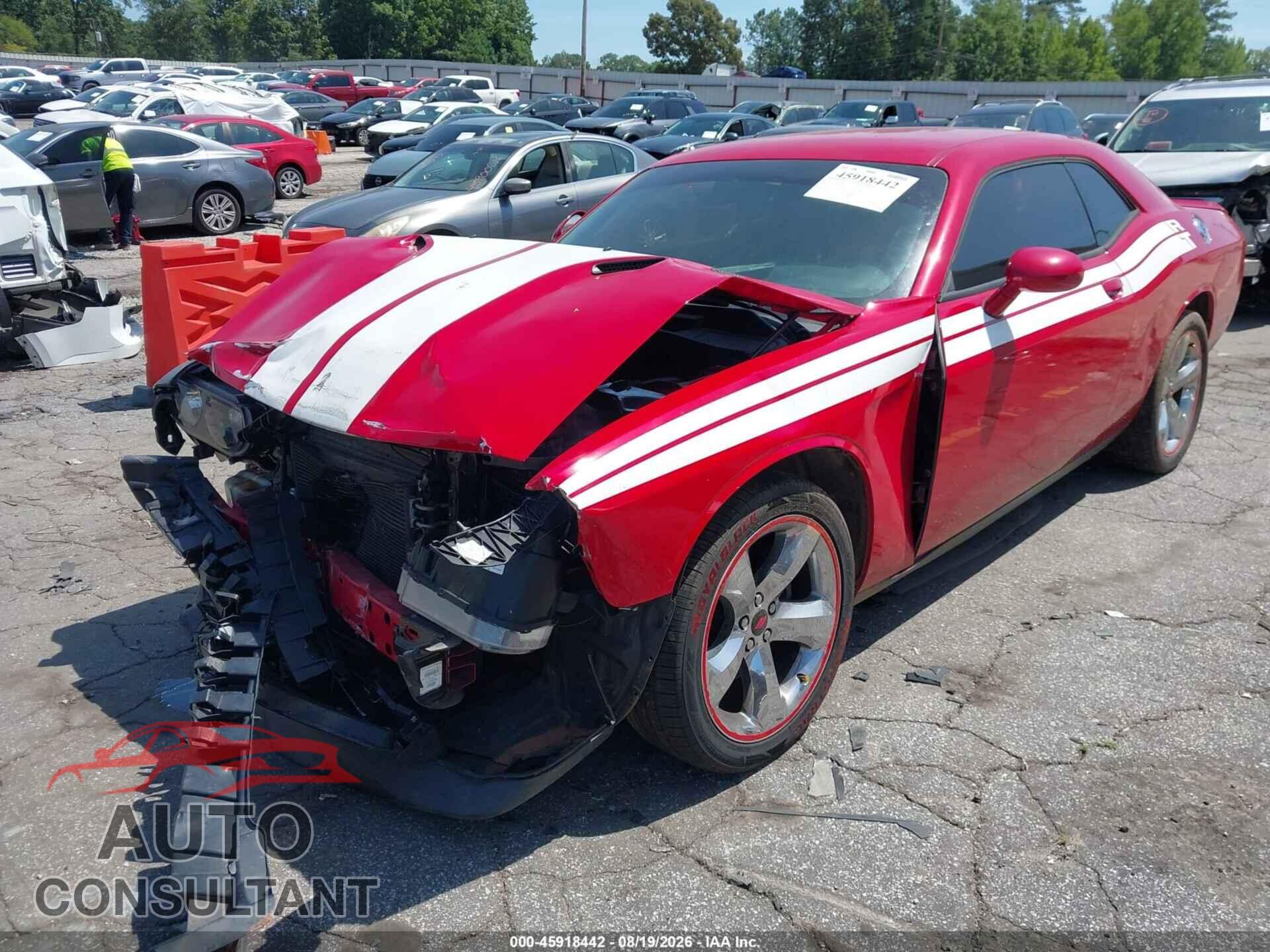 DODGE CHALLENGER 2012 - 2C3CDYBT2CH144662
