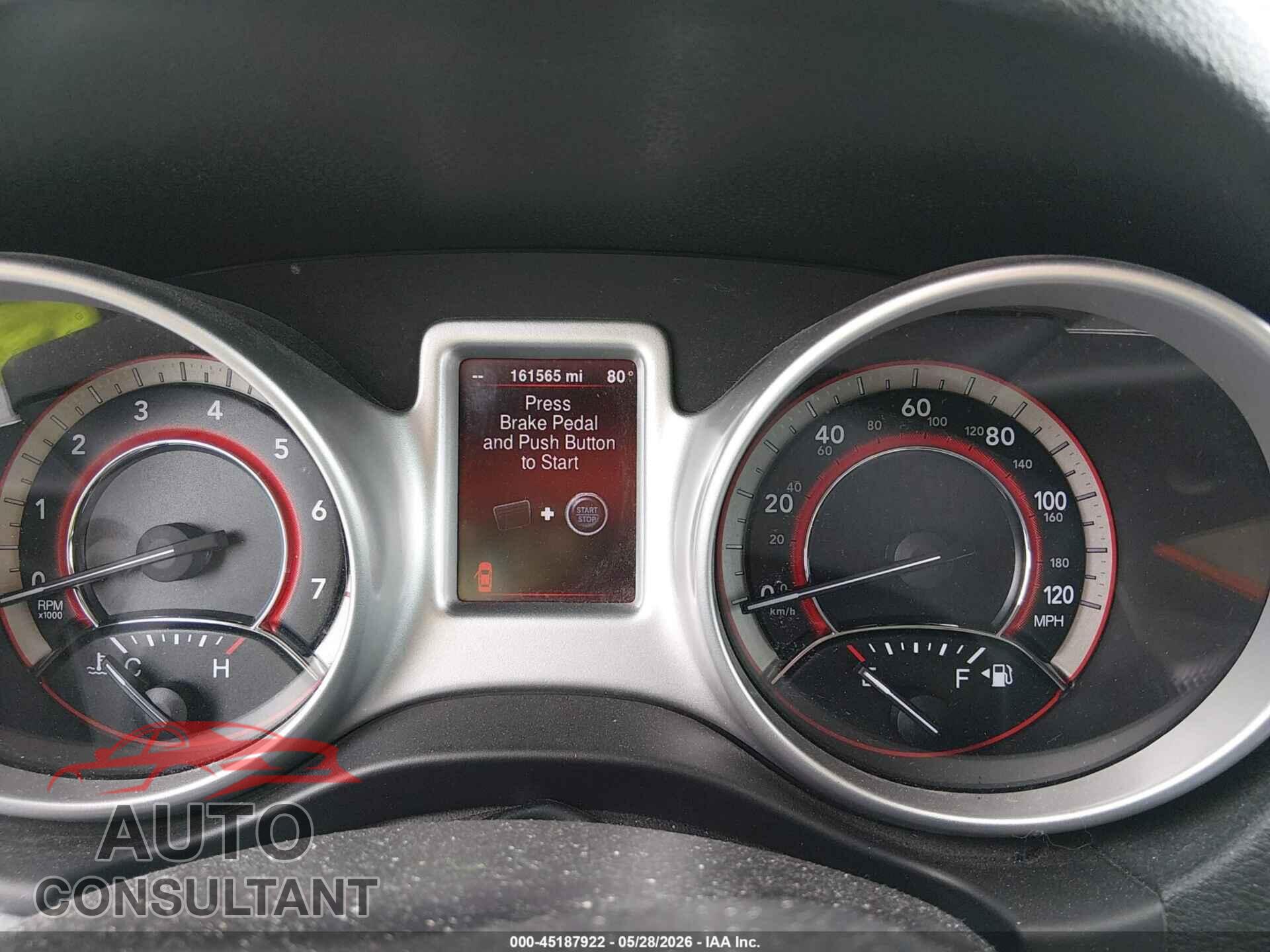 DODGE JOURNEY 2013 - 3C4PDDDG7DT510372
