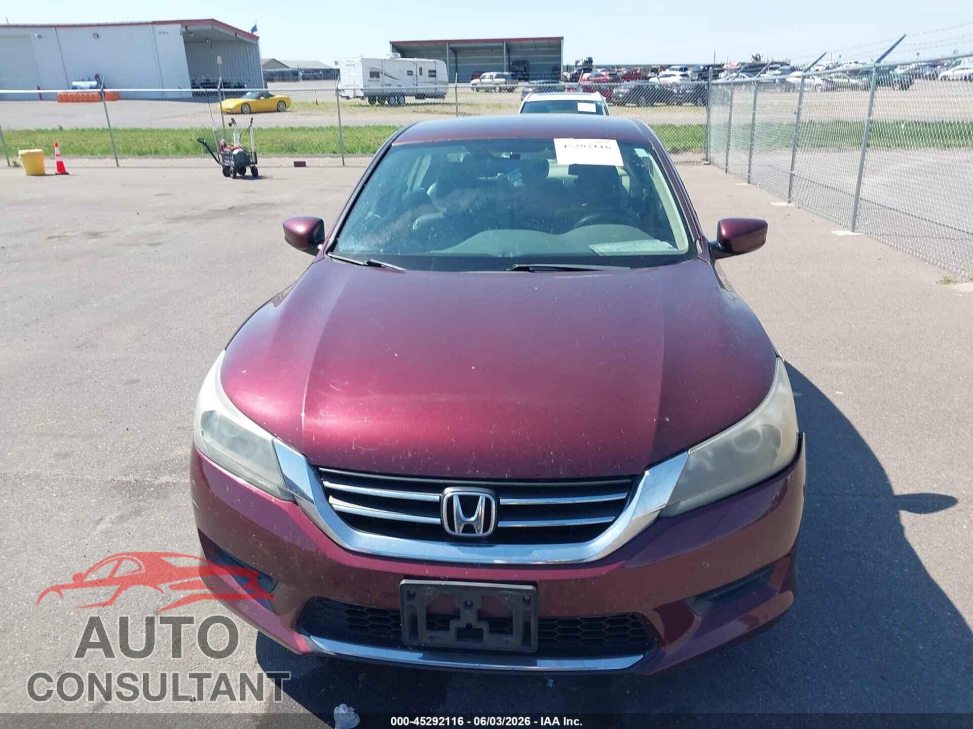 HONDA ACCORD 2013 - 1HGCR2F33DA163856