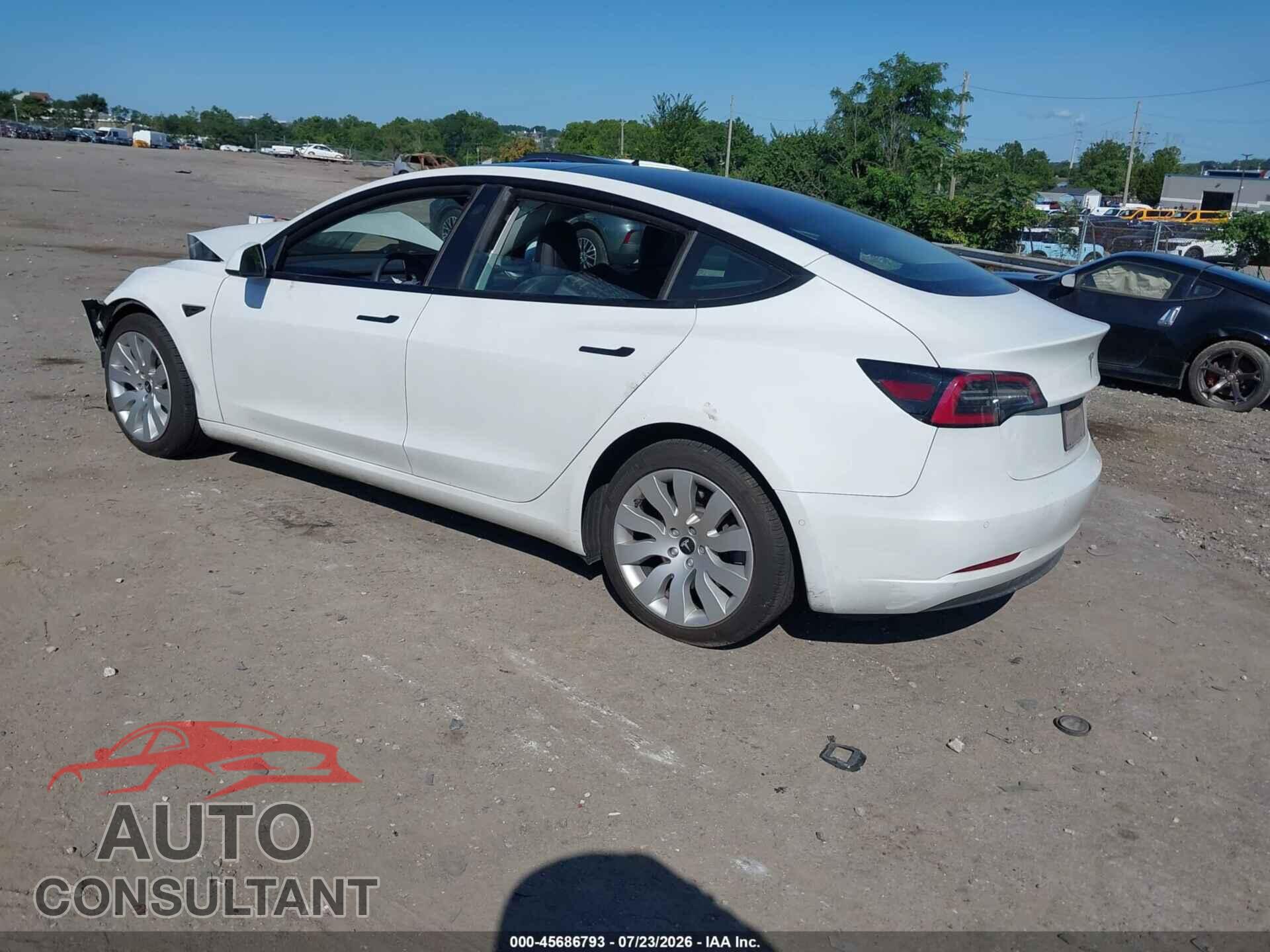 TESLA MODEL 3 2022 - 5YJ3E1EB2NF151672