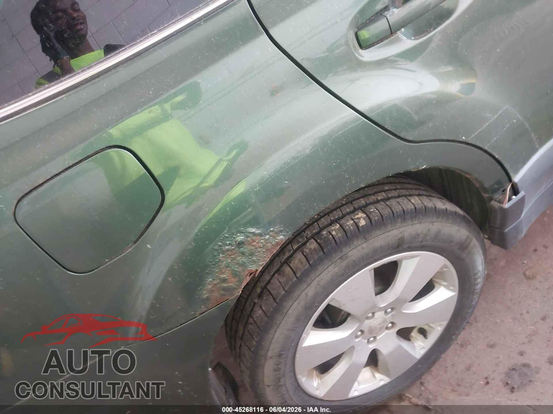 SUBARU OUTBACK 2011 - 4S4BRCCC0B3326948