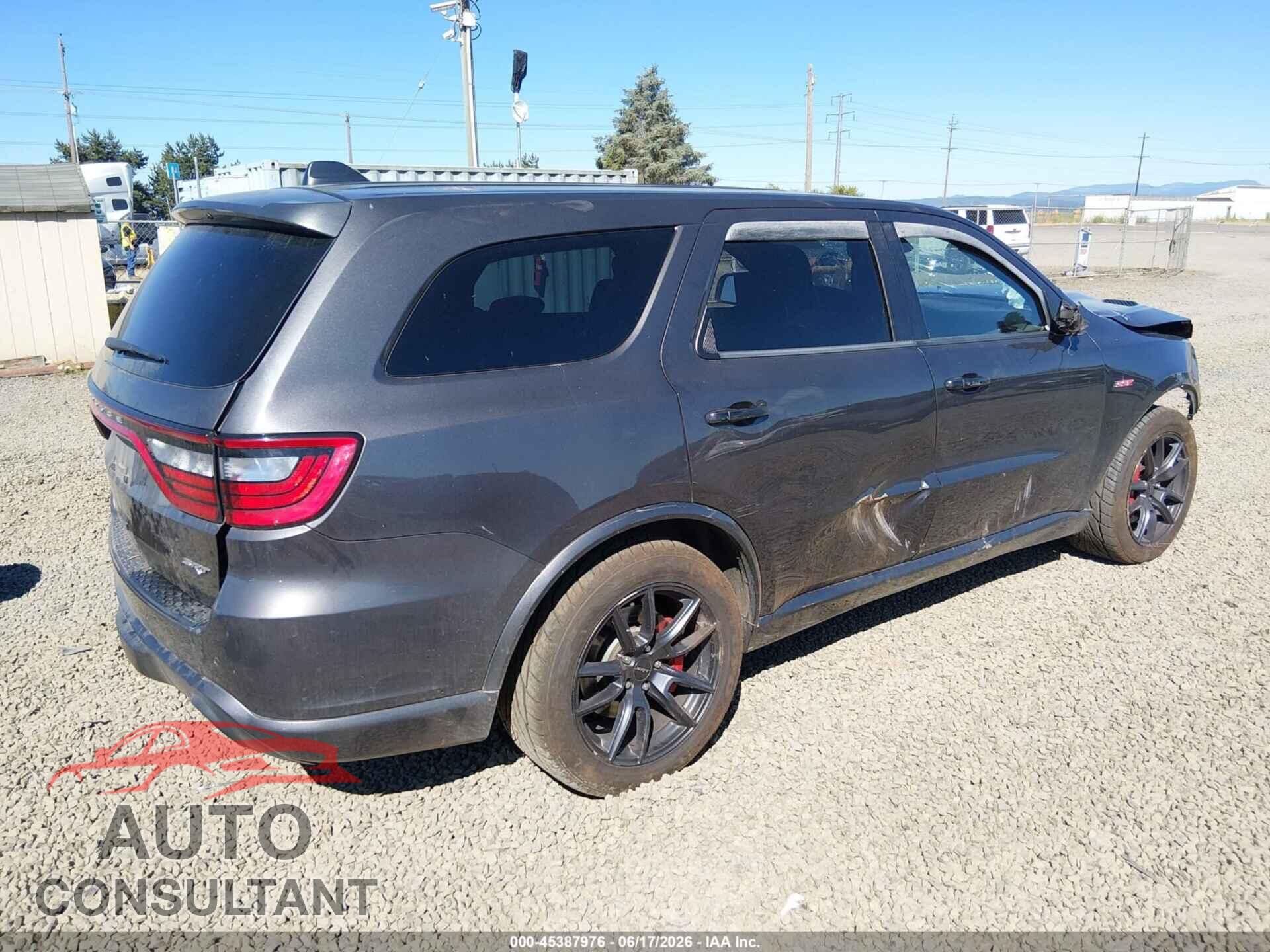 DODGE DURANGO 2018 - 1C4SDJGJ5JC194767