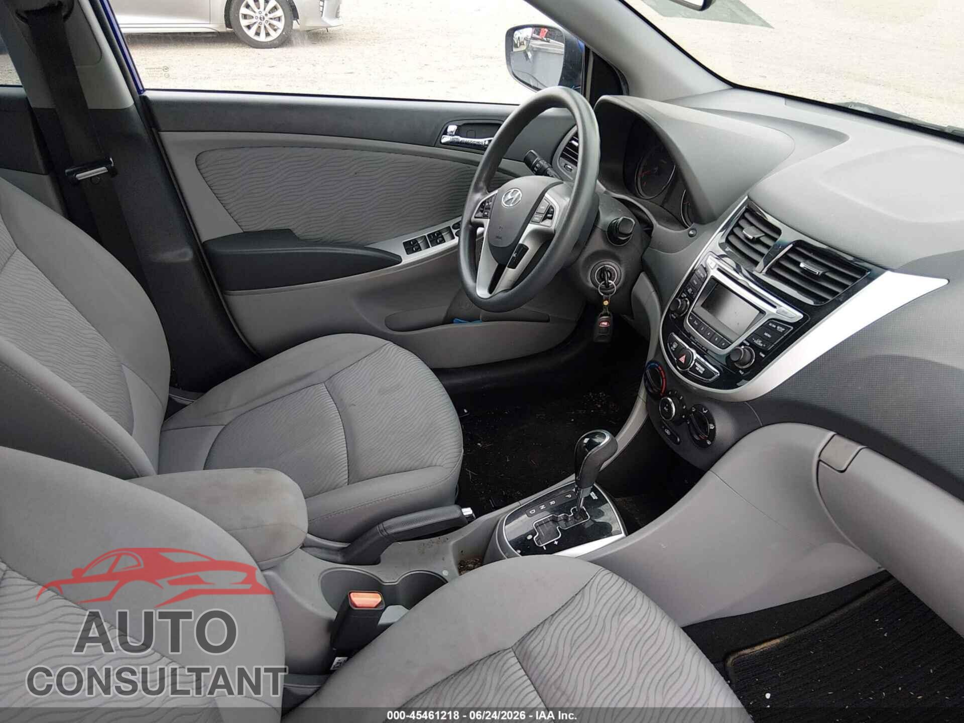 HYUNDAI ACCENT 2014 - KMHCU4AE2EU601473