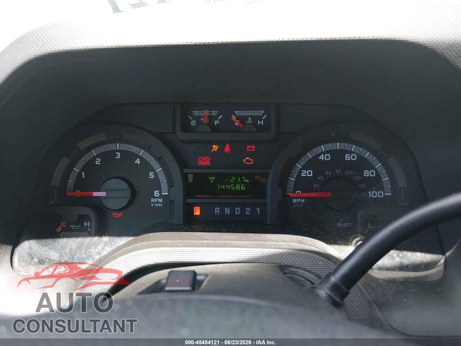 FORD E-150 2012 - 1FTNE1EW7CDA76614