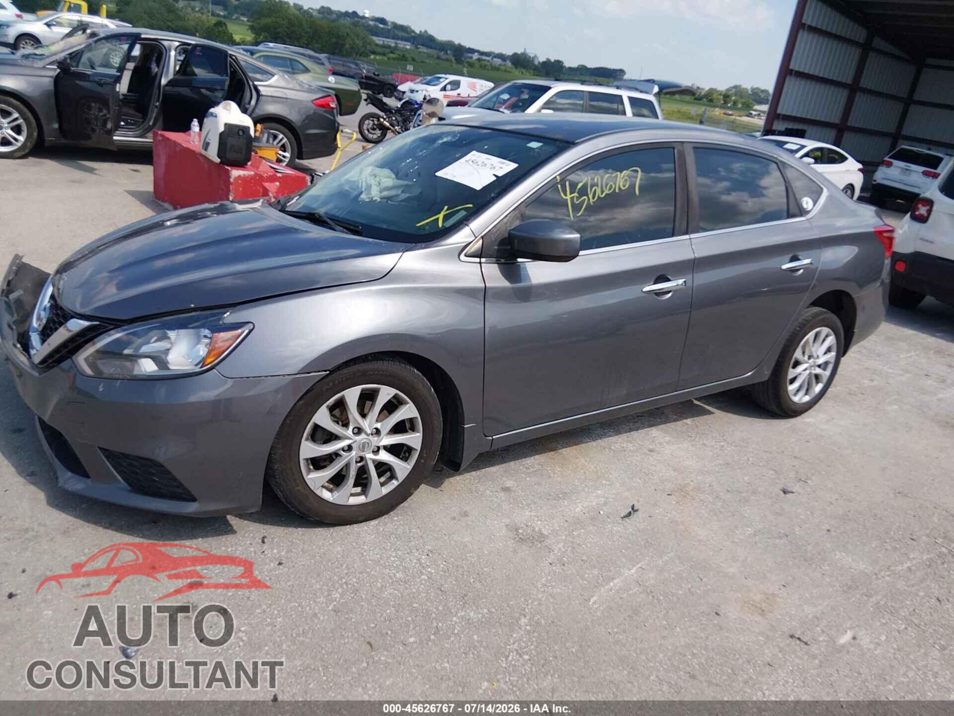 NISSAN SENTRA 2019 - 3N1AB7AP3KL608039