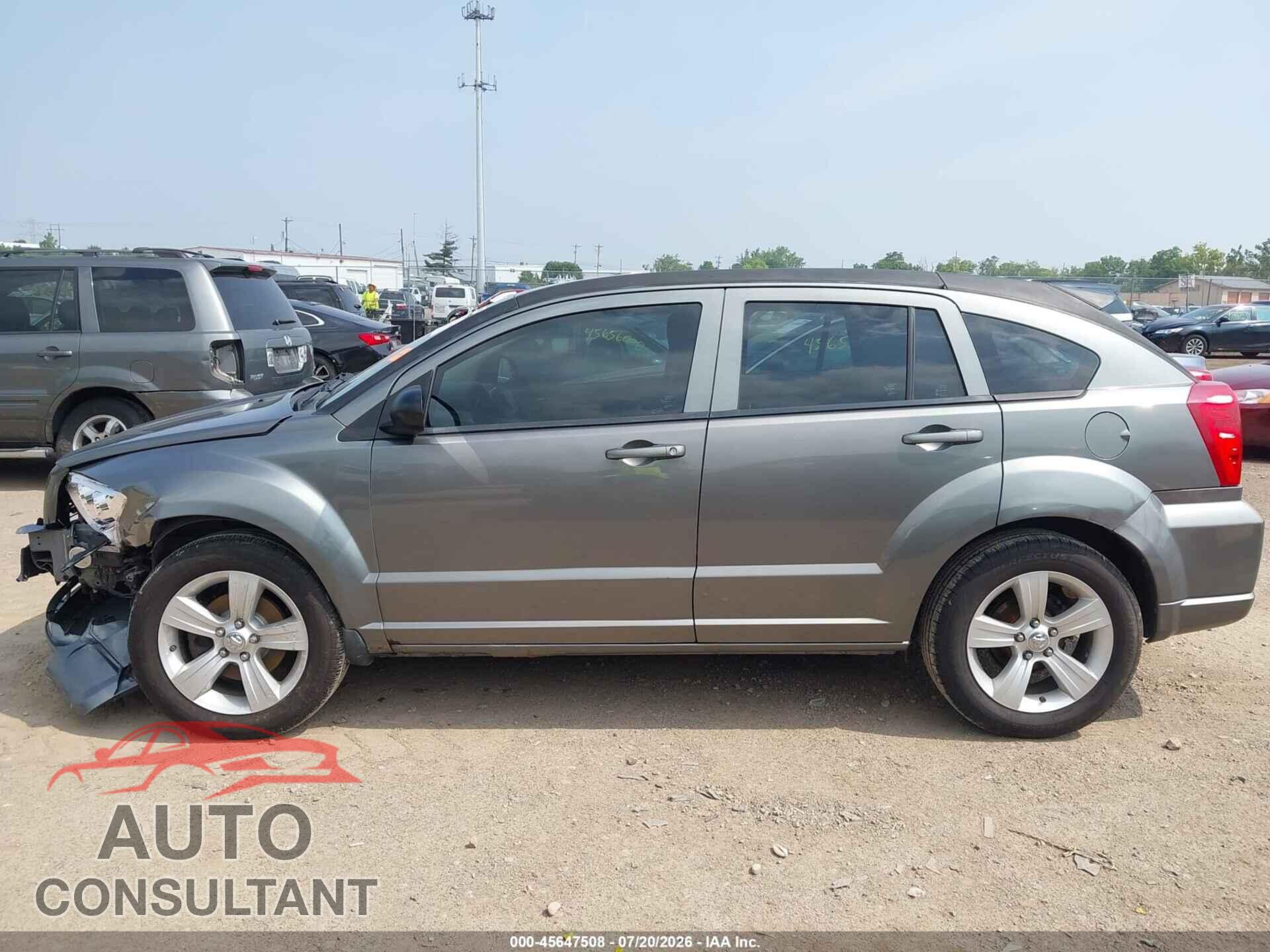 DODGE CALIBER 2012 - 1C3CDWDA5CD535138
