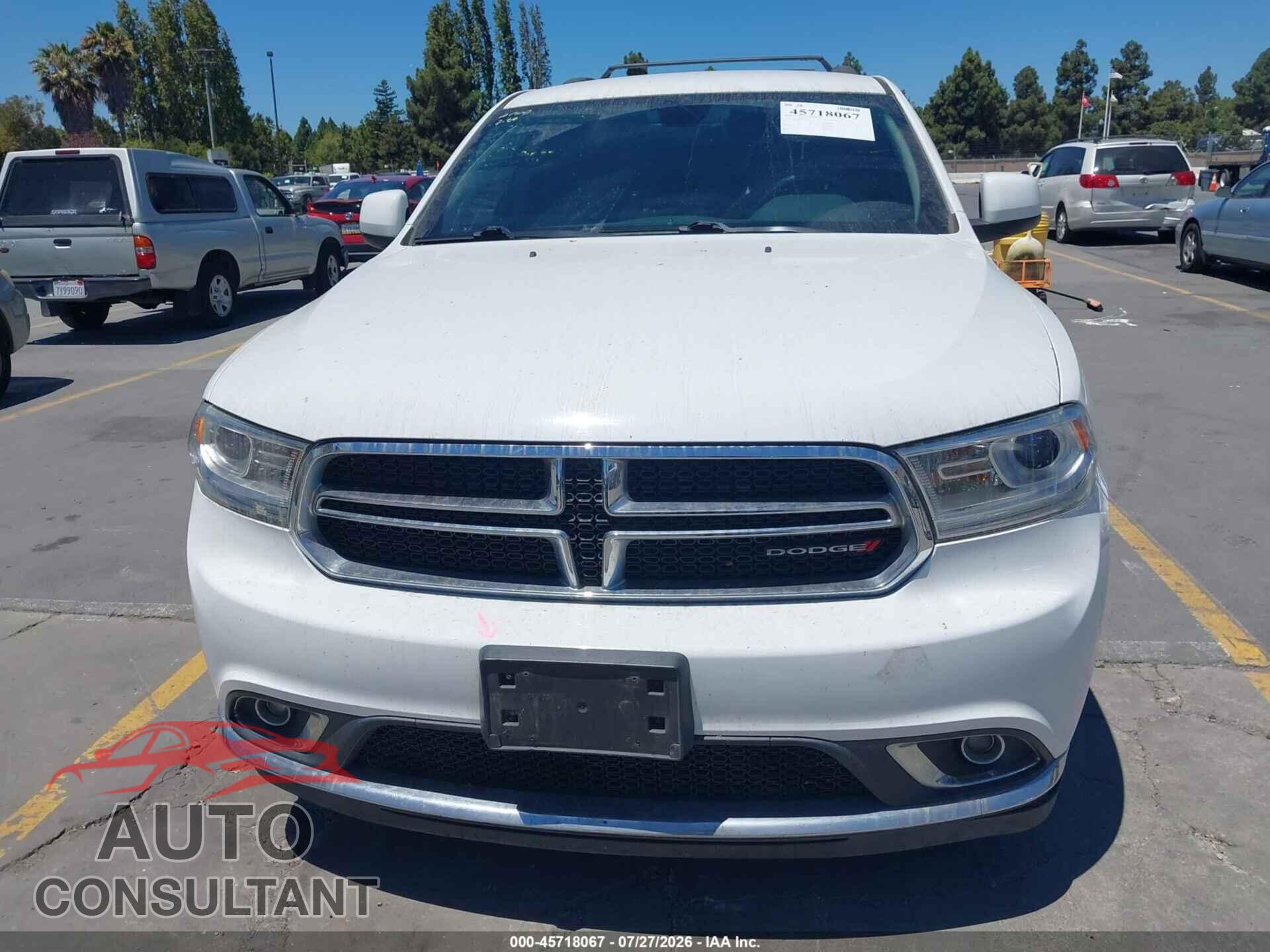 DODGE DURANGO 2016 - 1C4RDHAG4GC459675