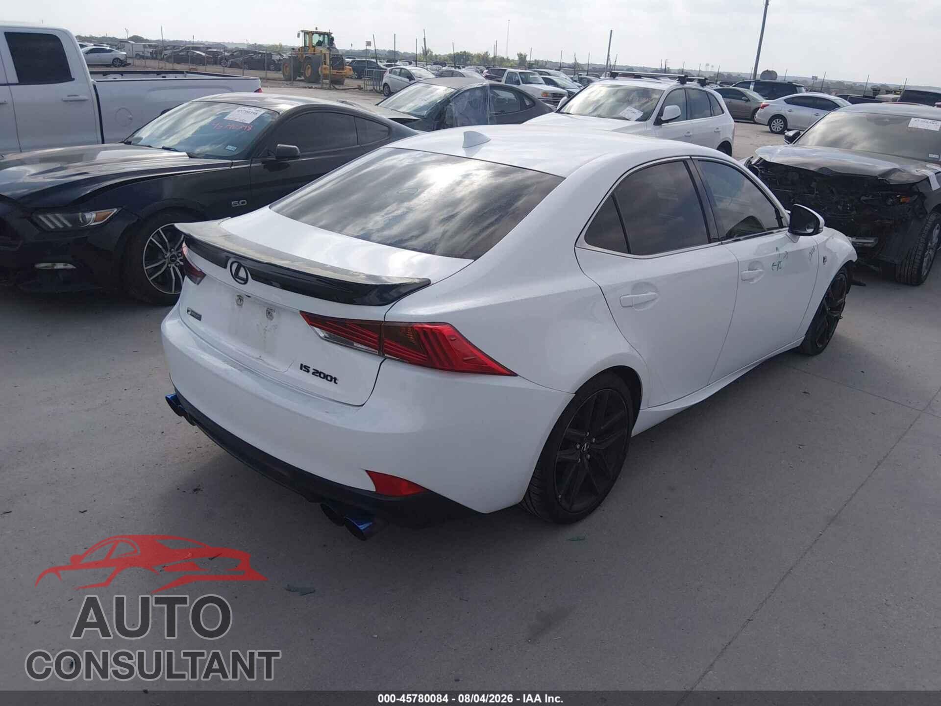 LEXUS IS 200T 2017 - JTHBA1D23H5054235