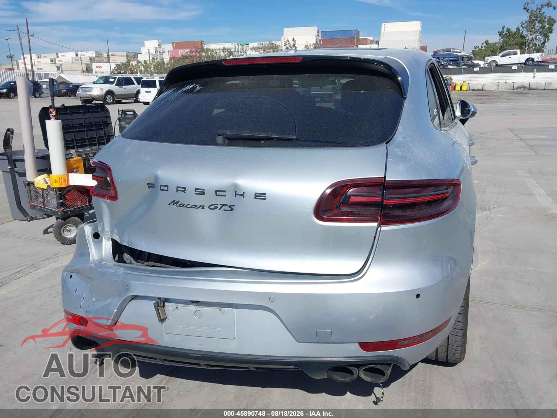 PORSCHE MACAN 2017 - WP1AG2A59HLB53376