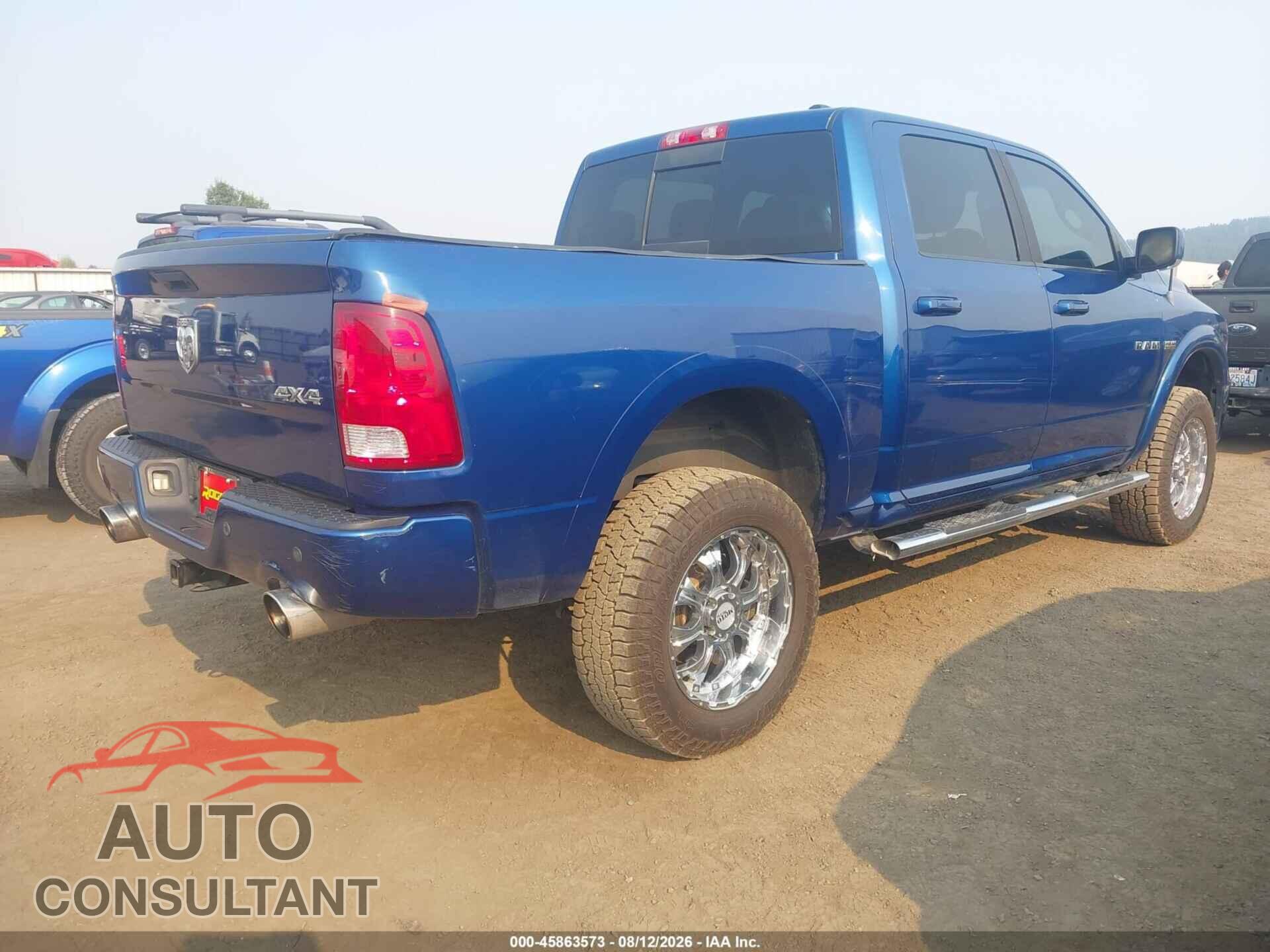 DODGE RAM 1500 2010 - 1D7RV1CT7AS191853