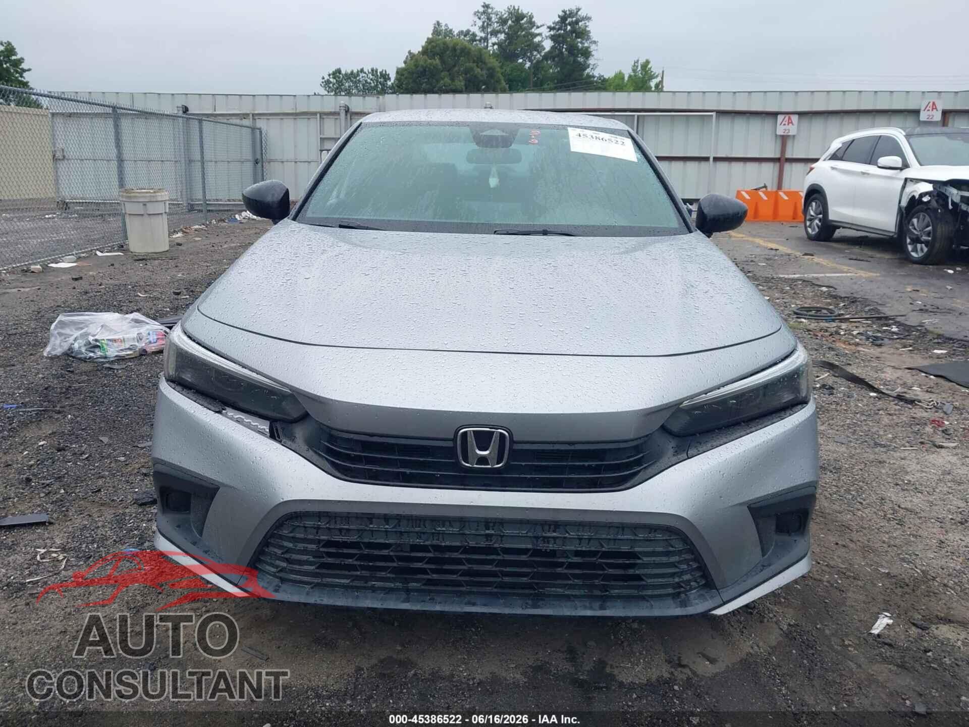 HONDA CIVIC 2023 - 2HGFE2F57PH525932