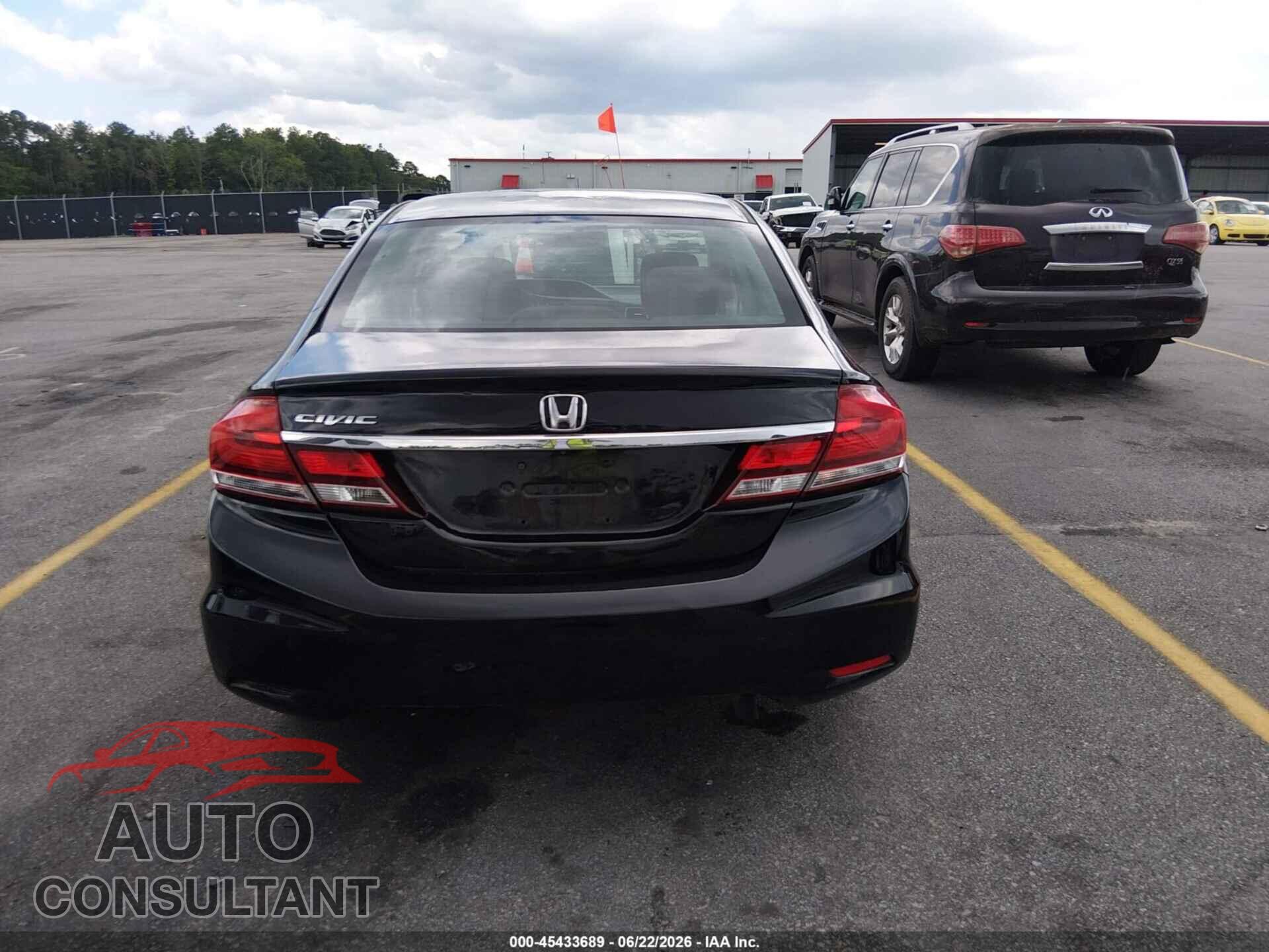 HONDA CIVIC 2014 - 2HGFB2F83EH558281