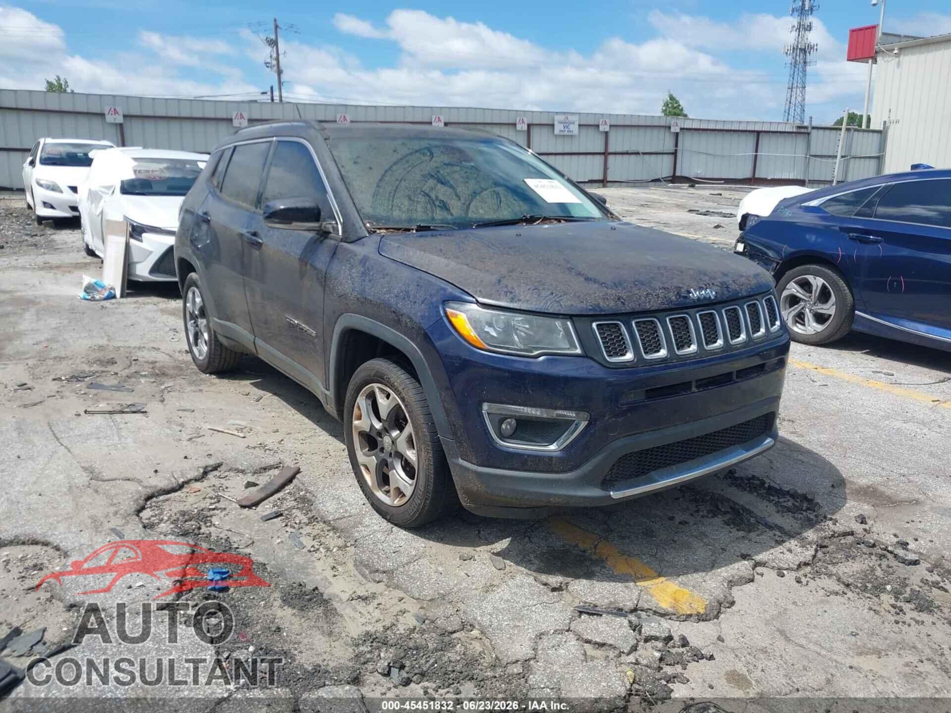 JEEP COMPASS 2018 - 3C4NJDCB5JT104527