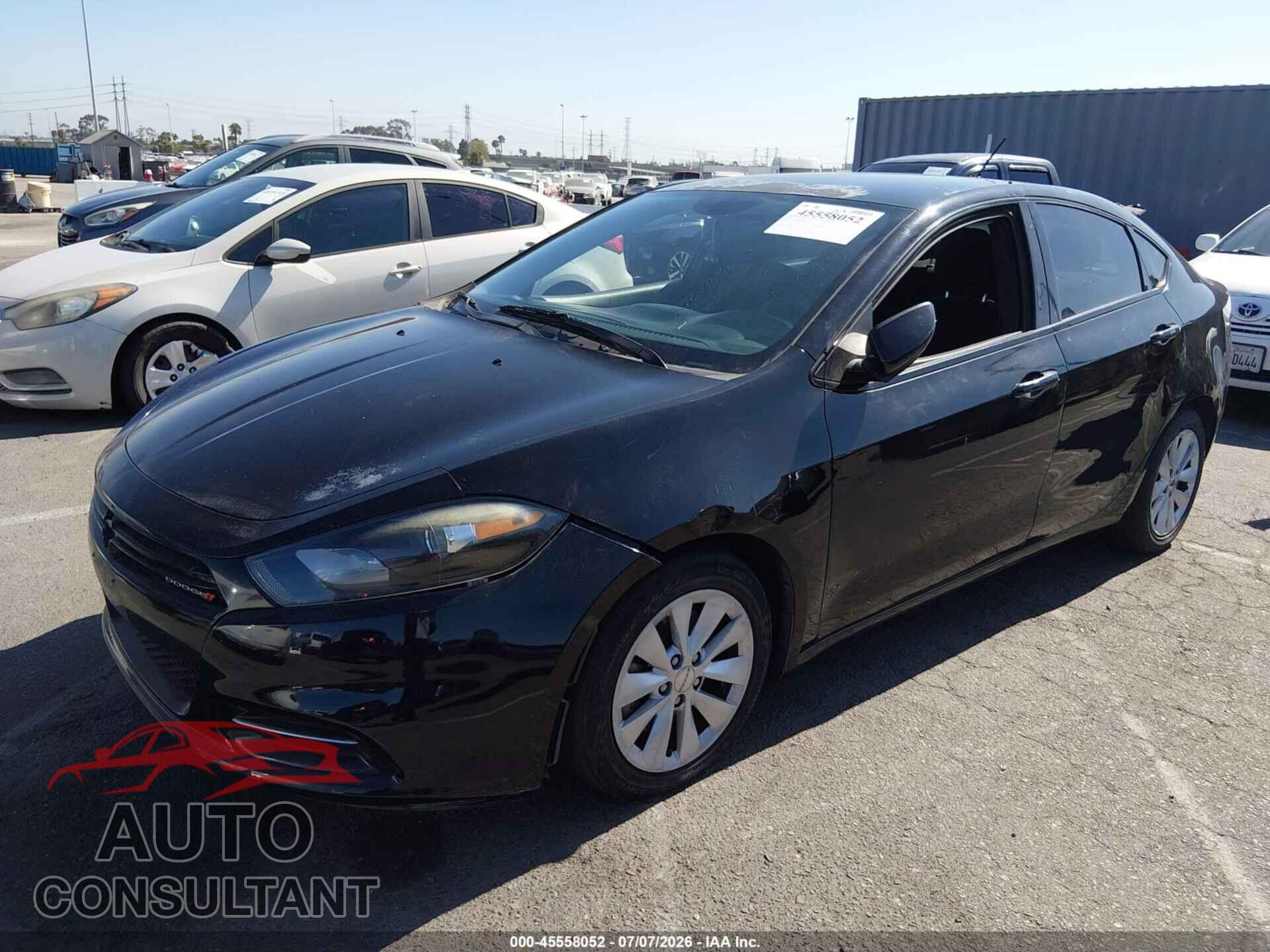DODGE DART 2014 - 1C3CDFBB2ED815436