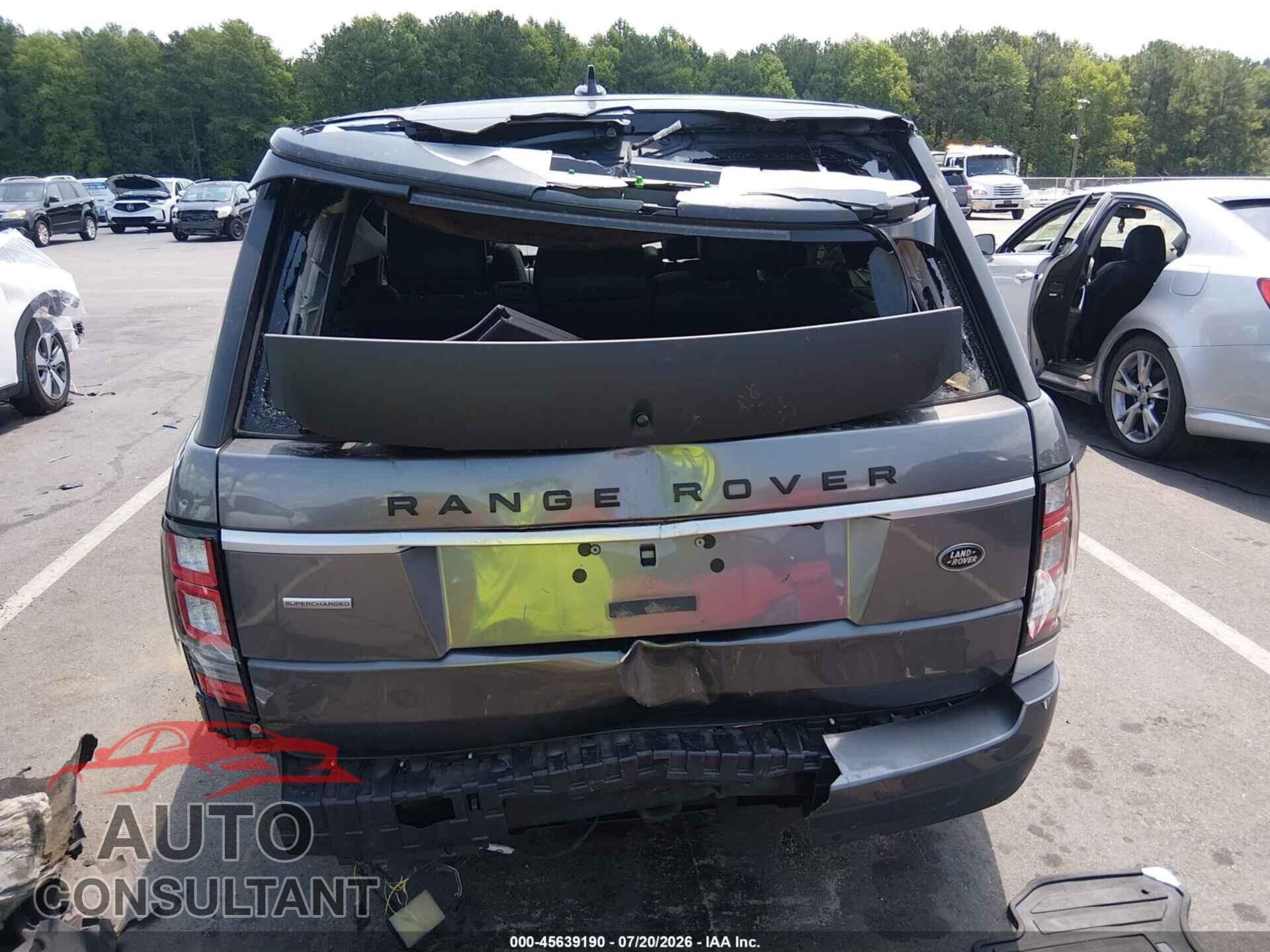 LAND ROVER RANGE ROVER 2016 - SALGS2EF8GA284430