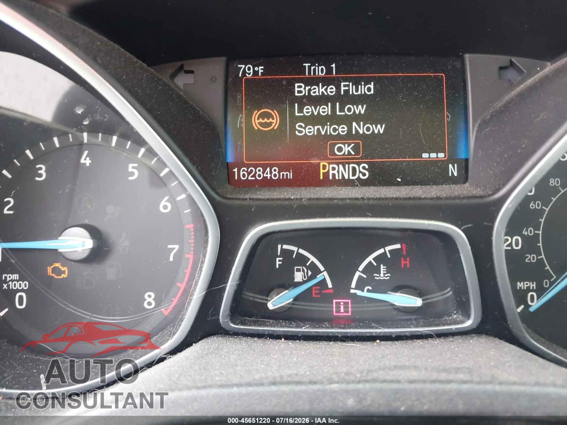 FORD FOCUS 2017 - 1FADP3N26HL272870