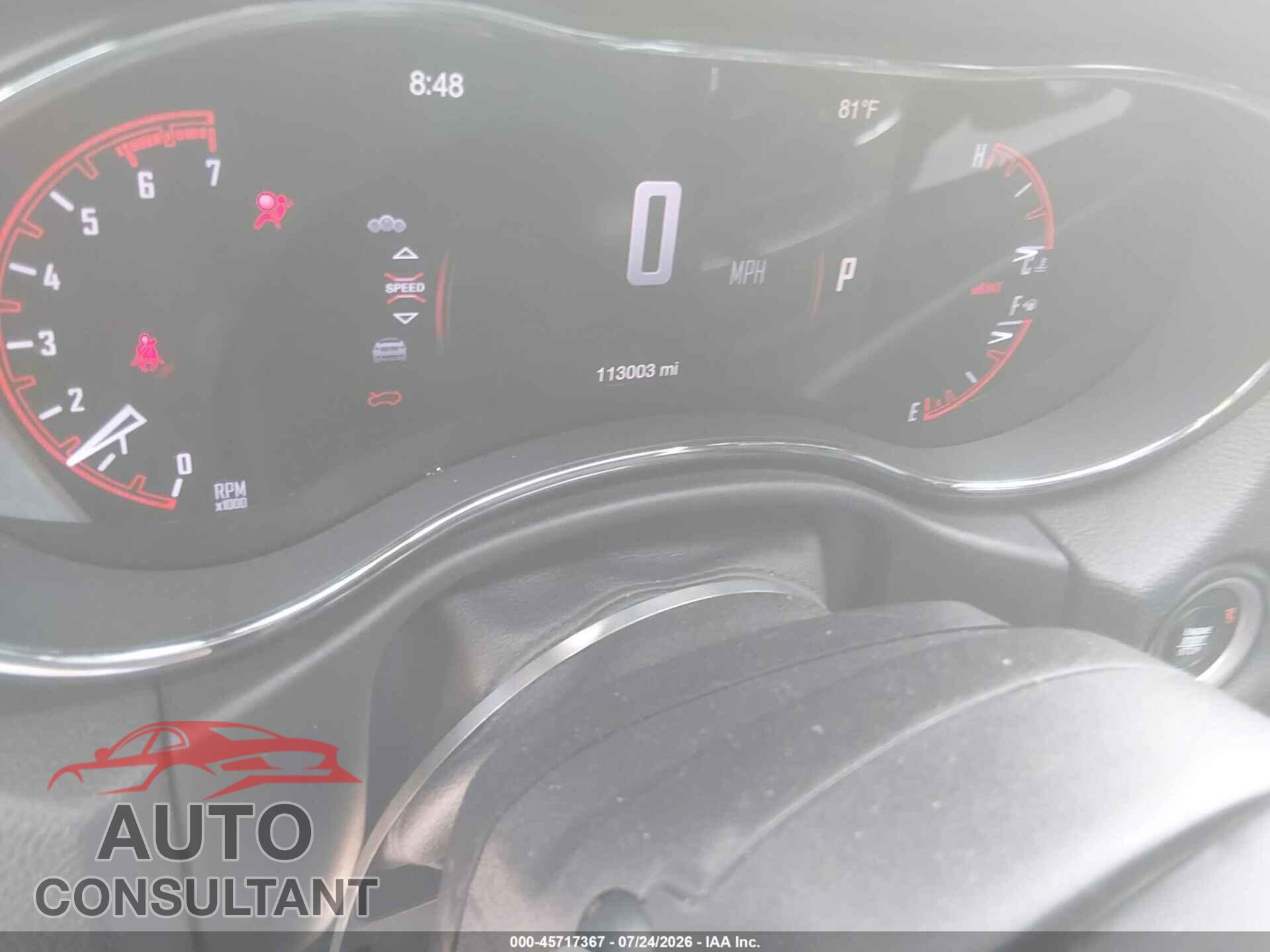DODGE DURANGO 2017 - 1C4SDJCT4HC648329