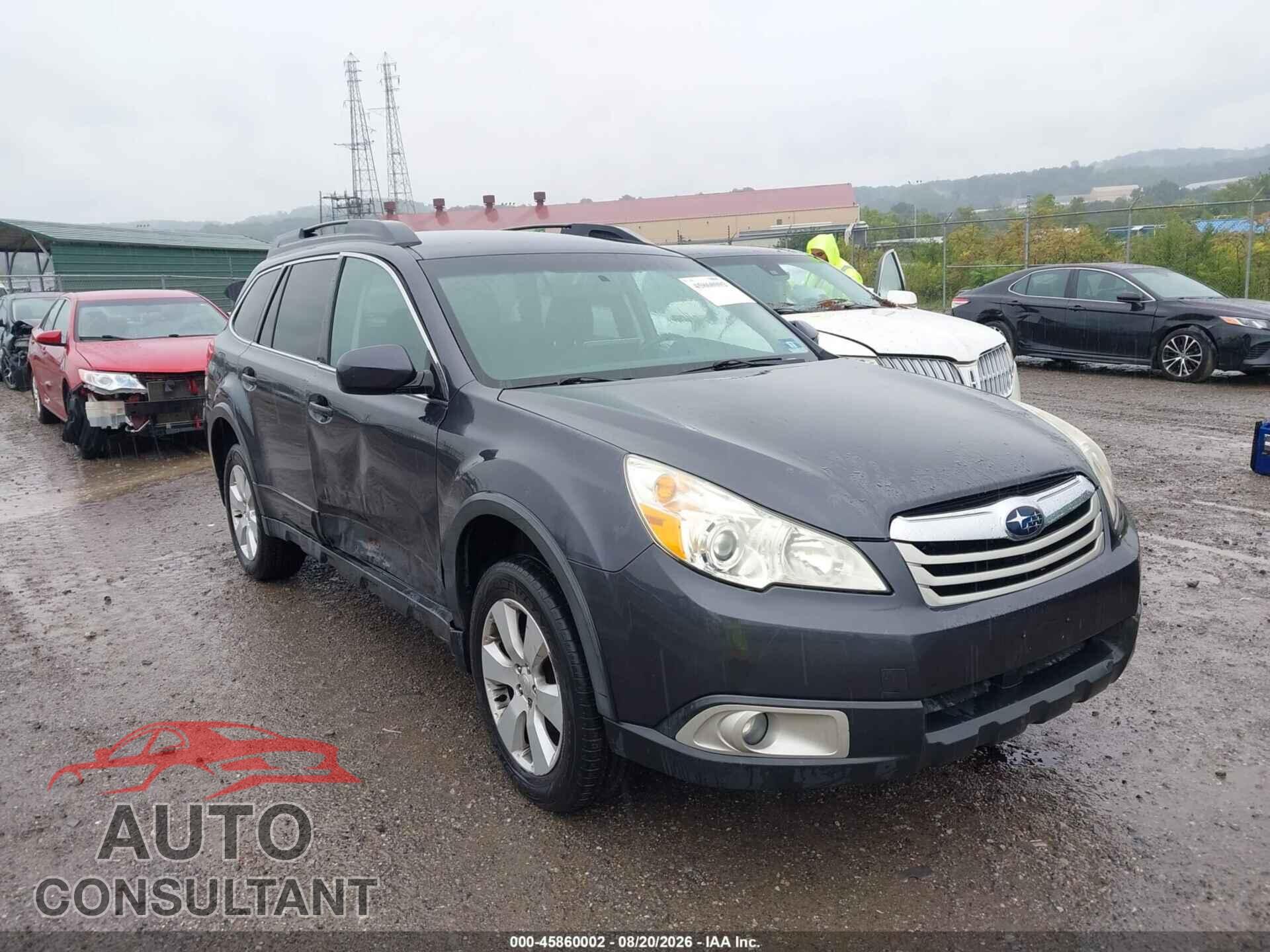 SUBARU OUTBACK 2012 - 4S4BRBCC8C3295055