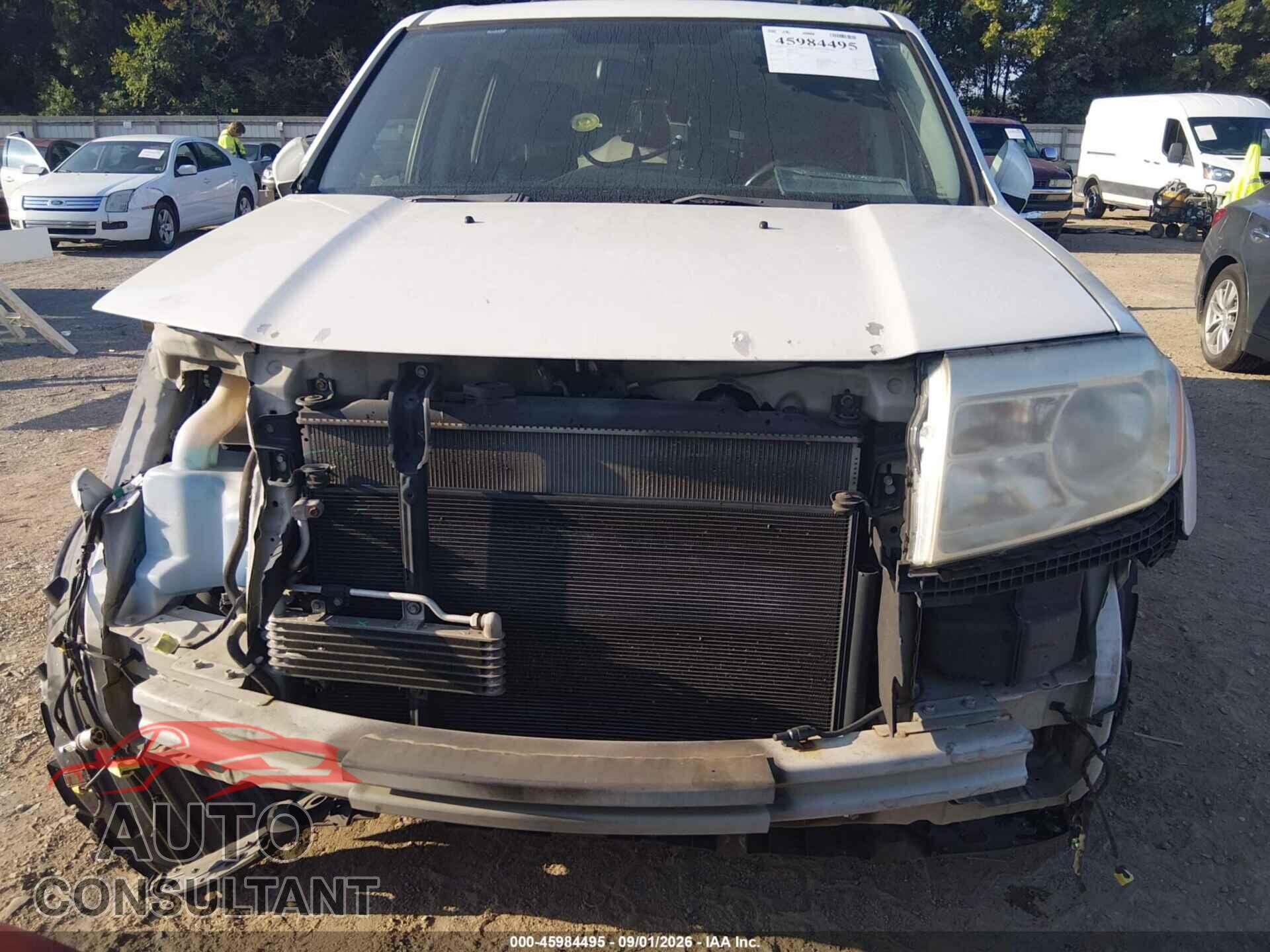 HONDA PILOT 2013 - 5FNYF4H98DB076097