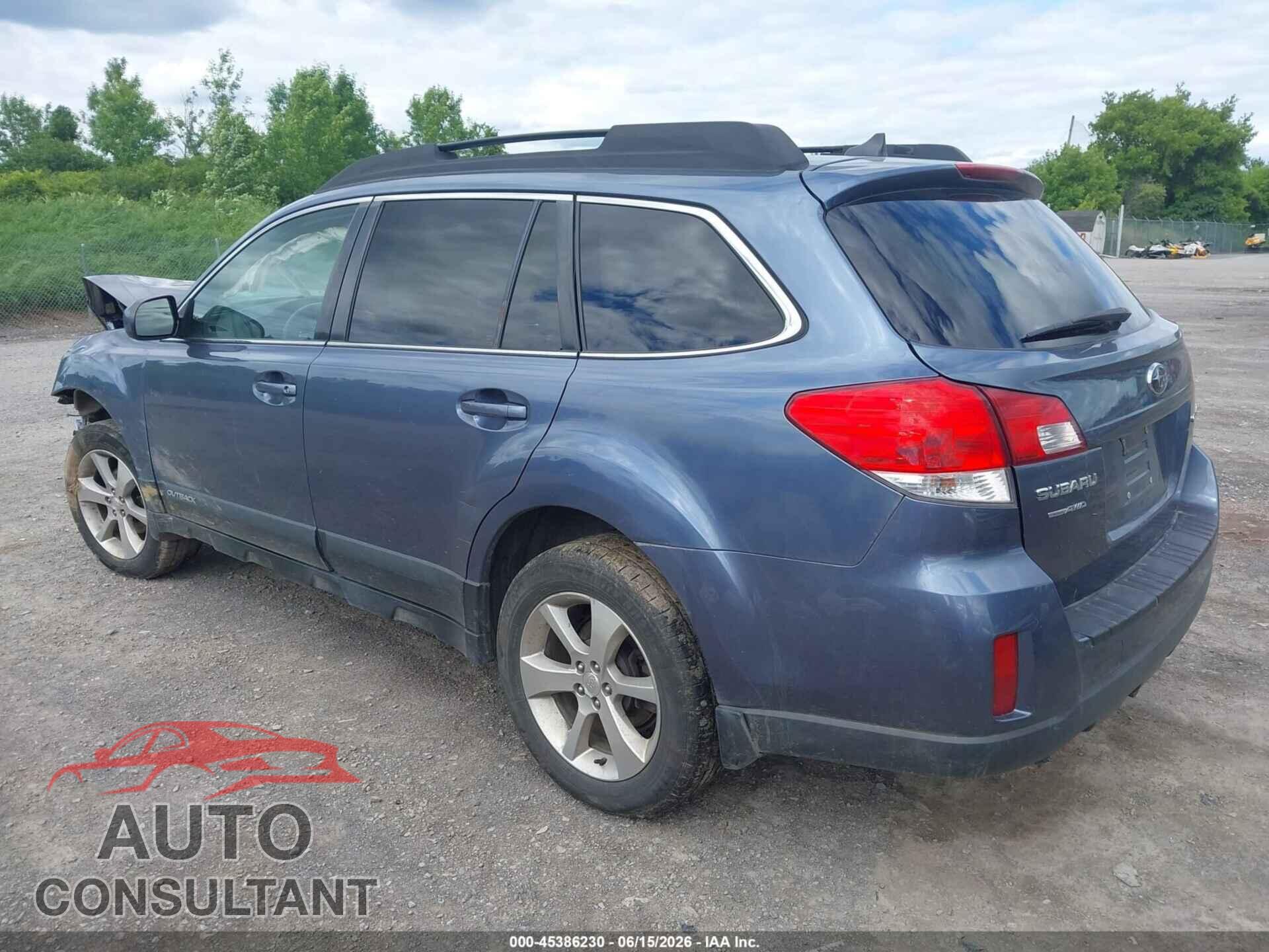 SUBARU OUTBACK 2014 - 4S4BRBLC4E3323369