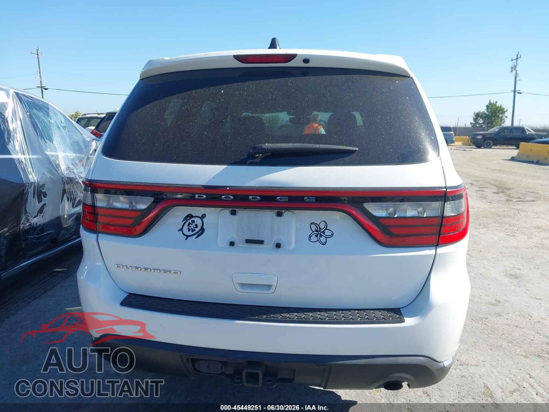 DODGE DURANGO 2017 - 1C4RDHAGXHC690484