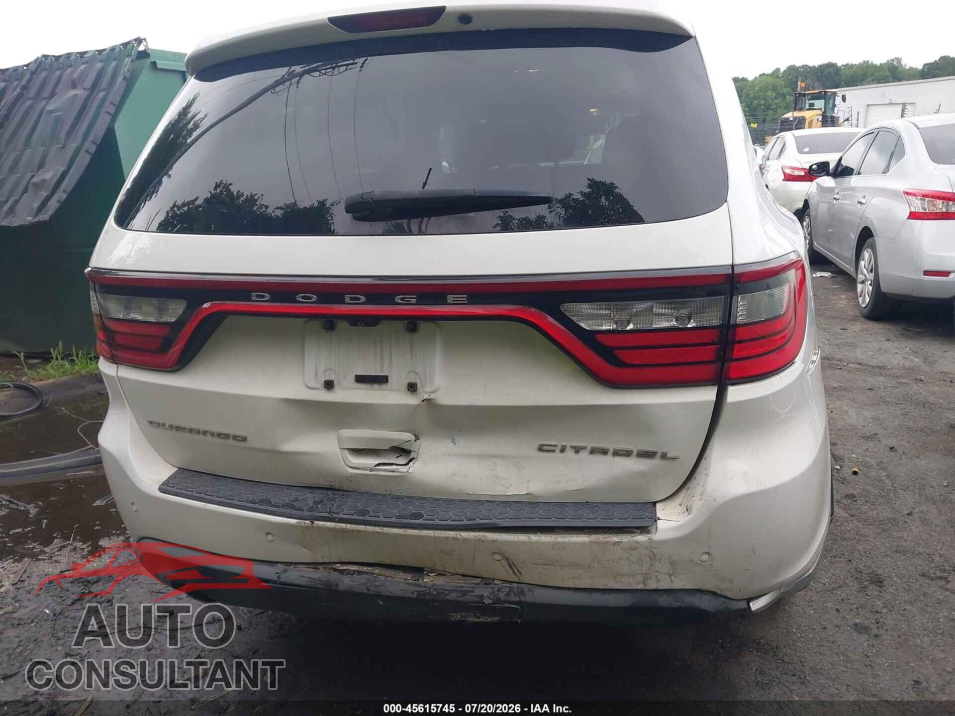 DODGE DURANGO 2015 - 1C4RDHEG7FC931232