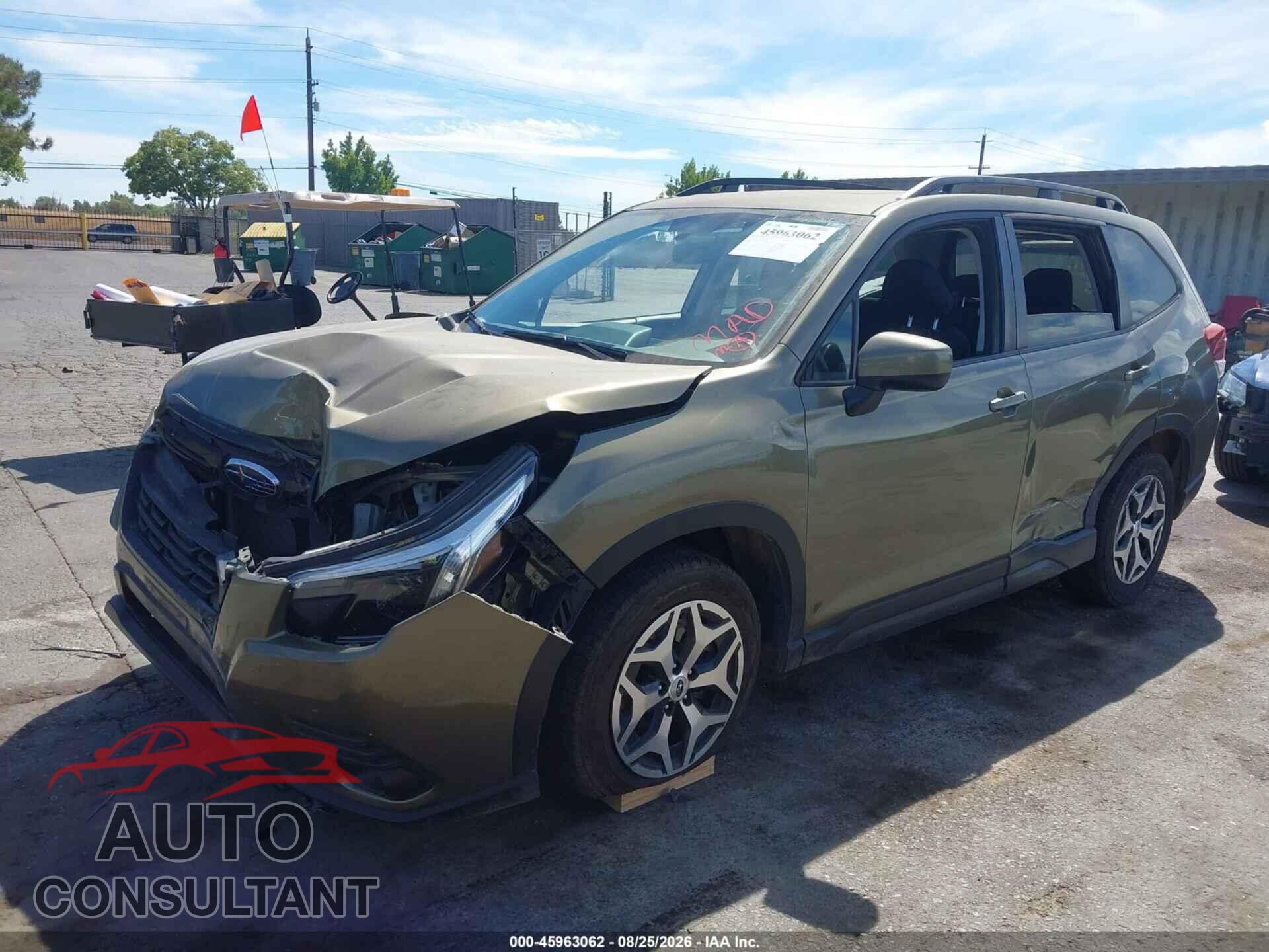 SUBARU FORESTER 2022 - JF2SKAEC4NH416705