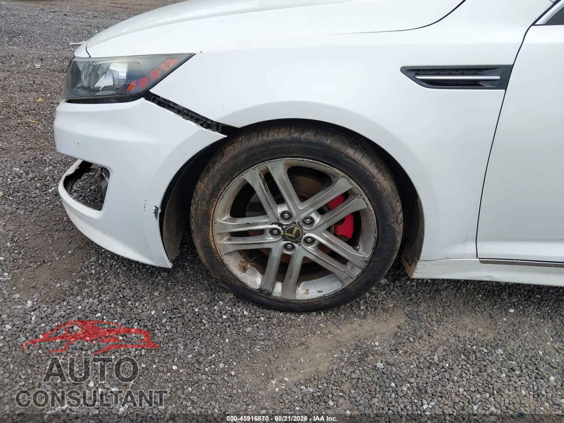 KIA OPTIMA 2013 - 5XXGR4A67DG145457