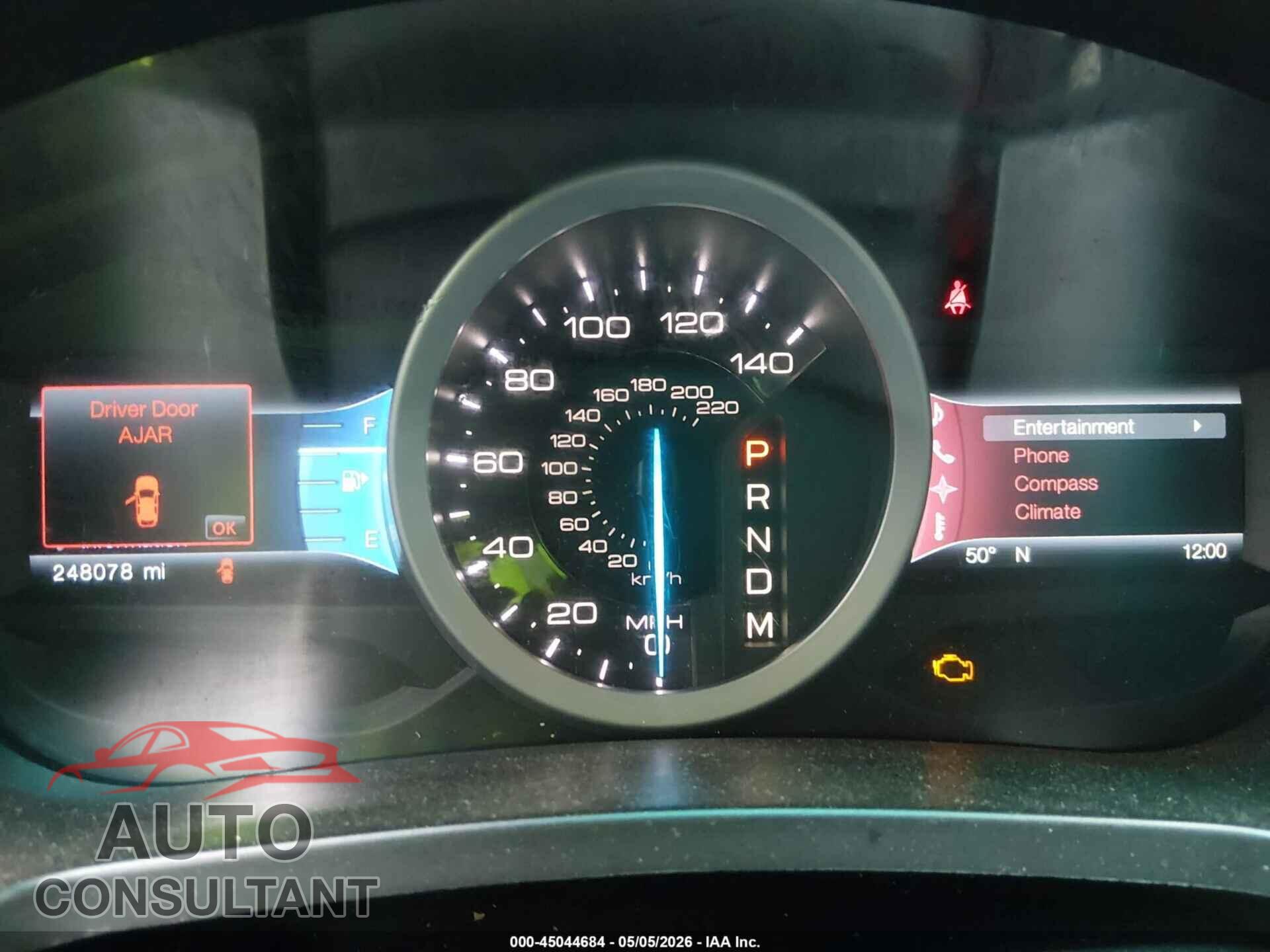 FORD EXPLORER 2012 - 1FMHK7D87CGA63965