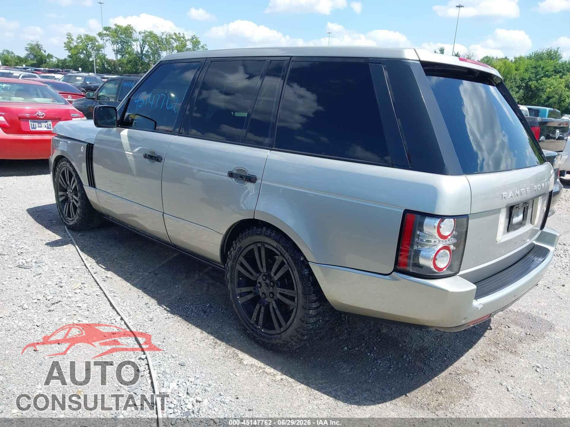 LAND ROVER RANGE ROVER 2010 - SALMF1D43AA323630