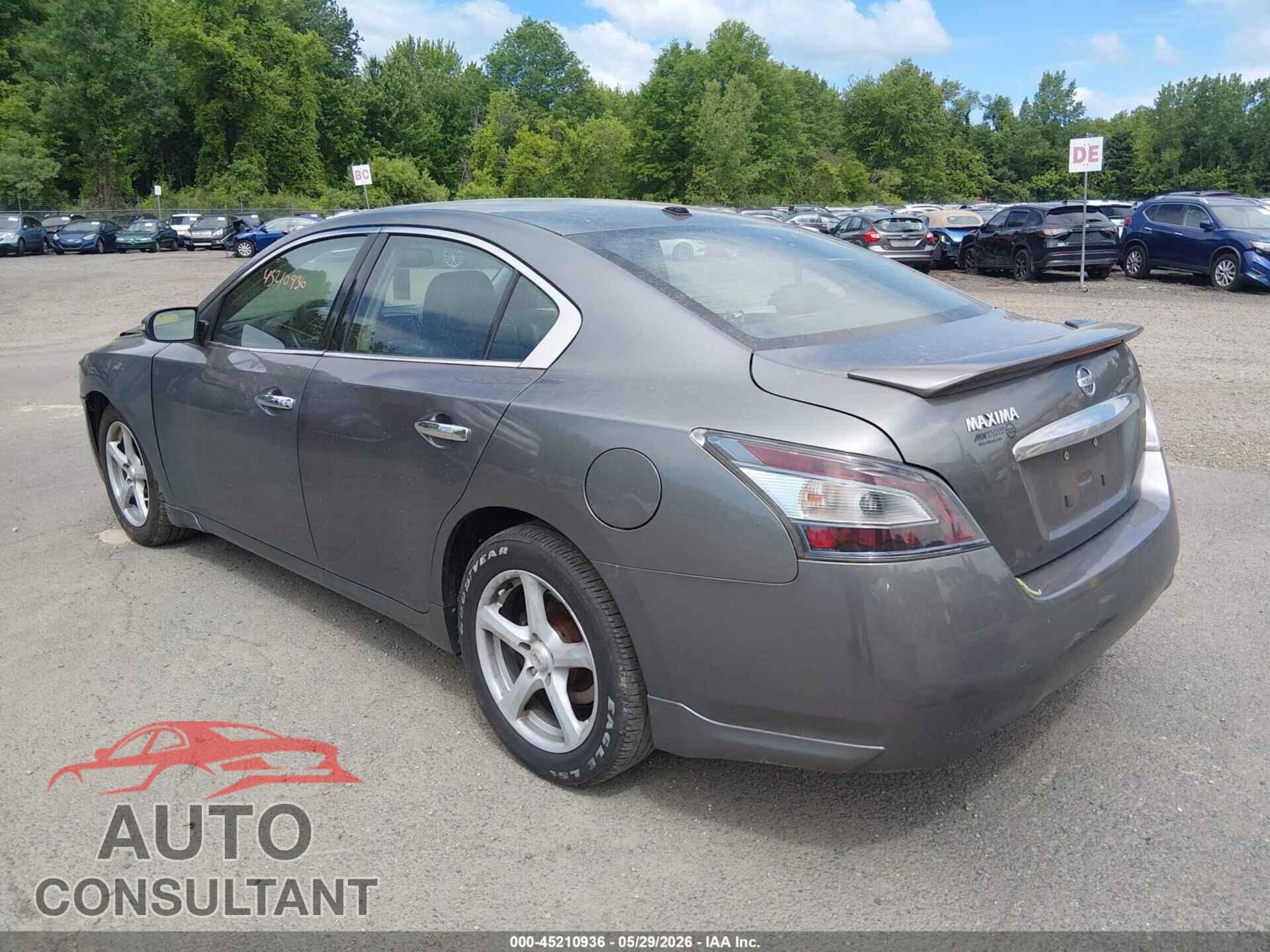 NISSAN MAXIMA 2014 - 1N4AA5AP2EC908407