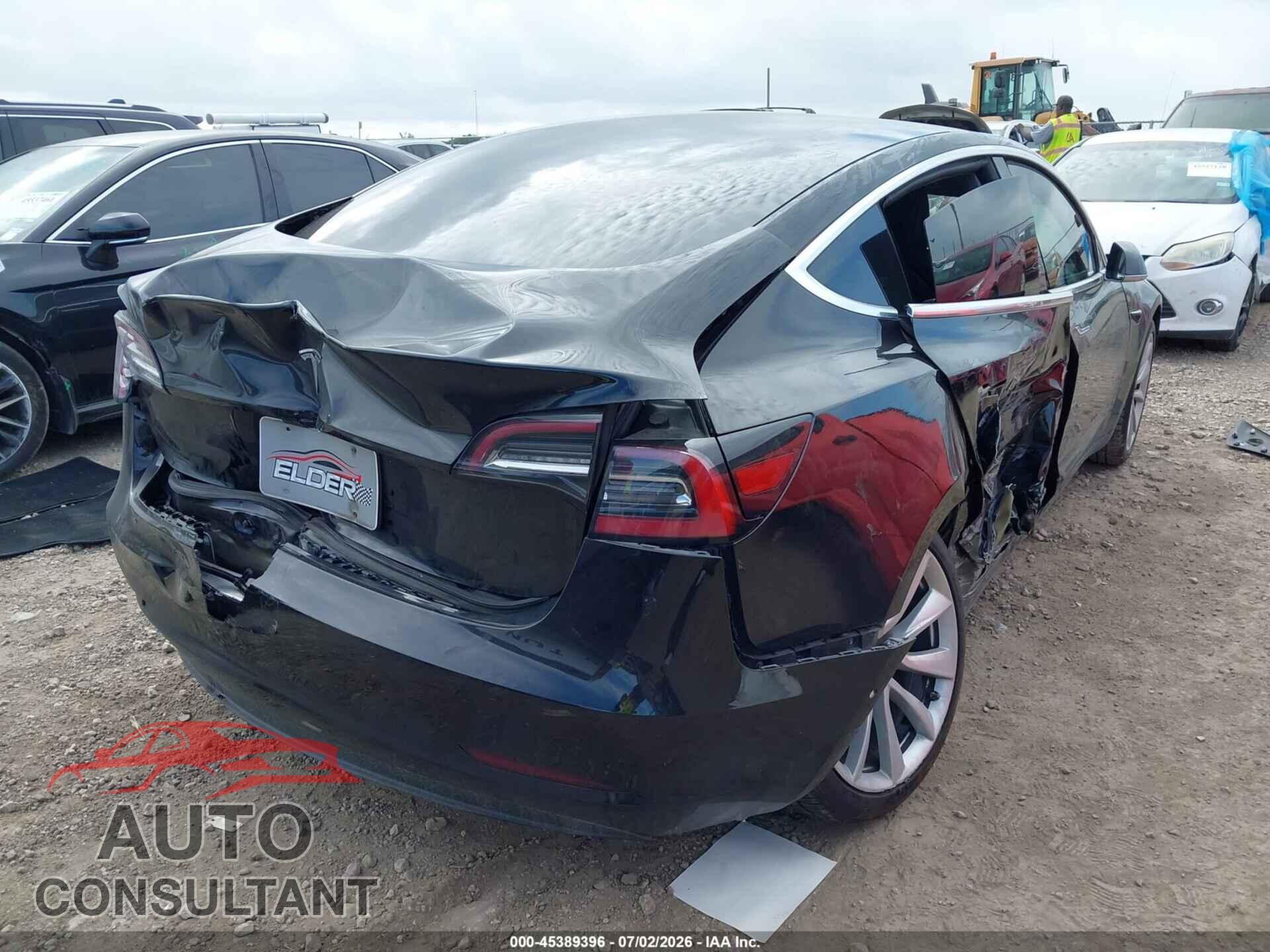 TESLA MODEL 3 2019 - 5YJ3E1EA6KF310910