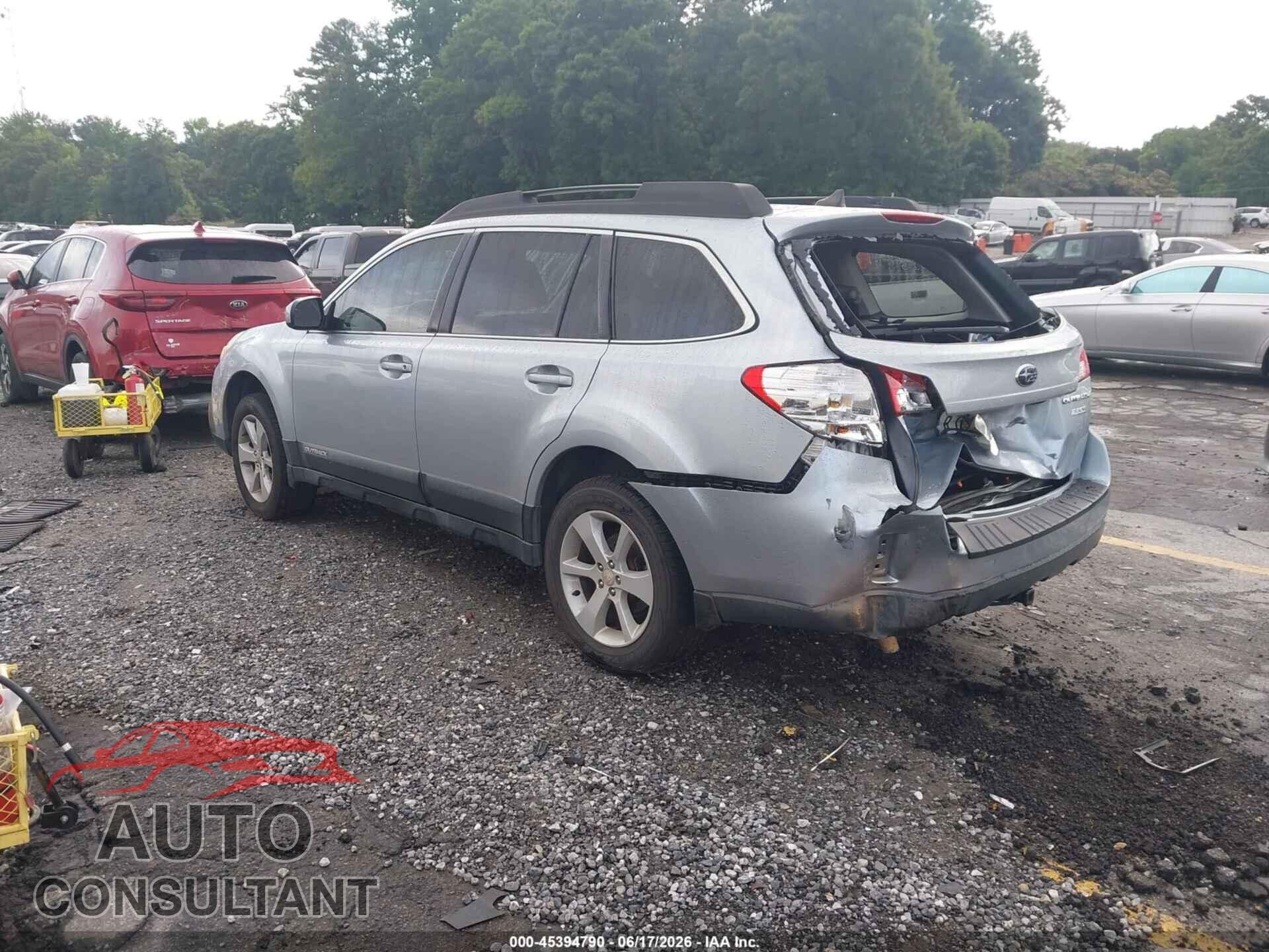 SUBARU OUTBACK 2014 - 4S4BRBDC8E3306279