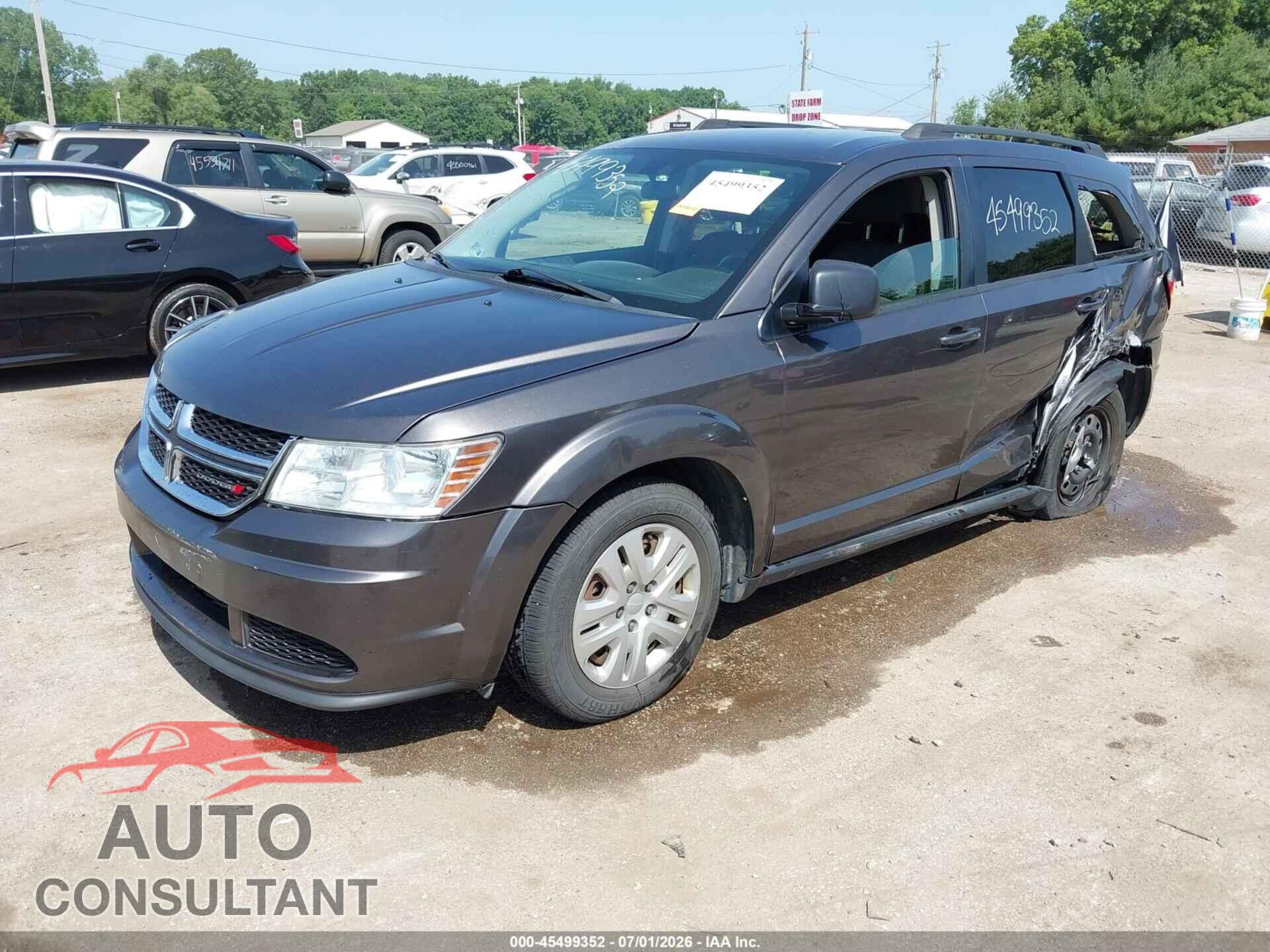 DODGE JOURNEY 2017 - 3C4PDCAB4HT614472